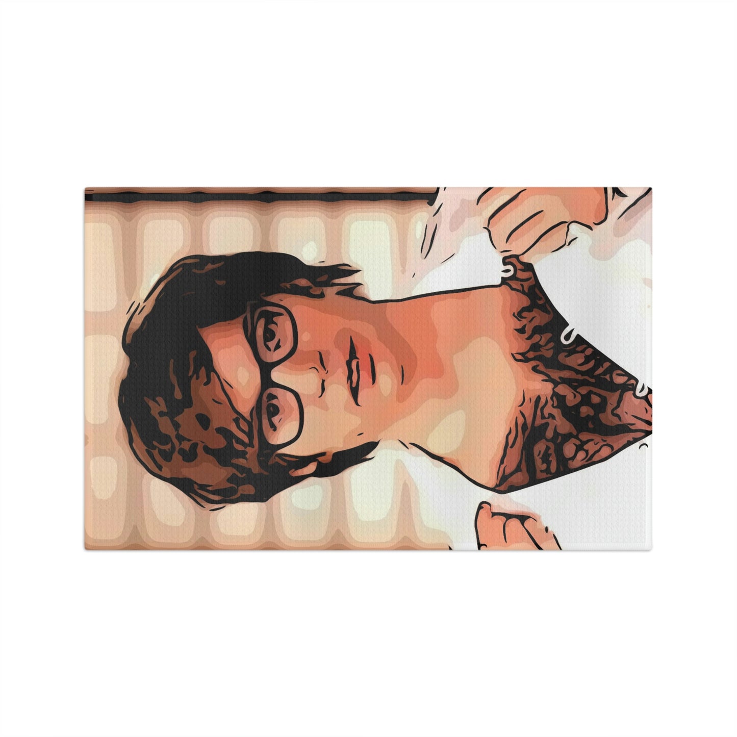 Soft Tea Towel ~Austin Powers ~ Open Shirt