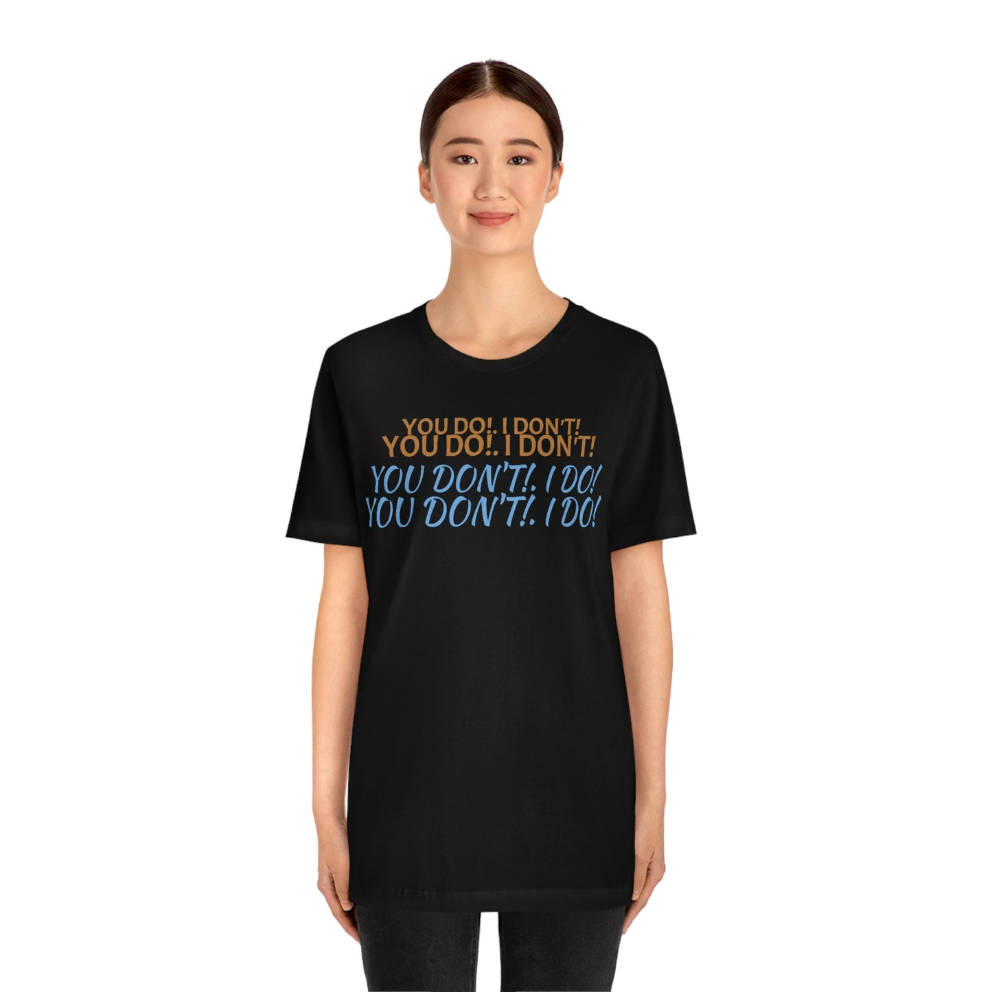 Unisex Jersey Short Sleeve Tee Who Framed Roger Rabbit- You Do! I Don't!