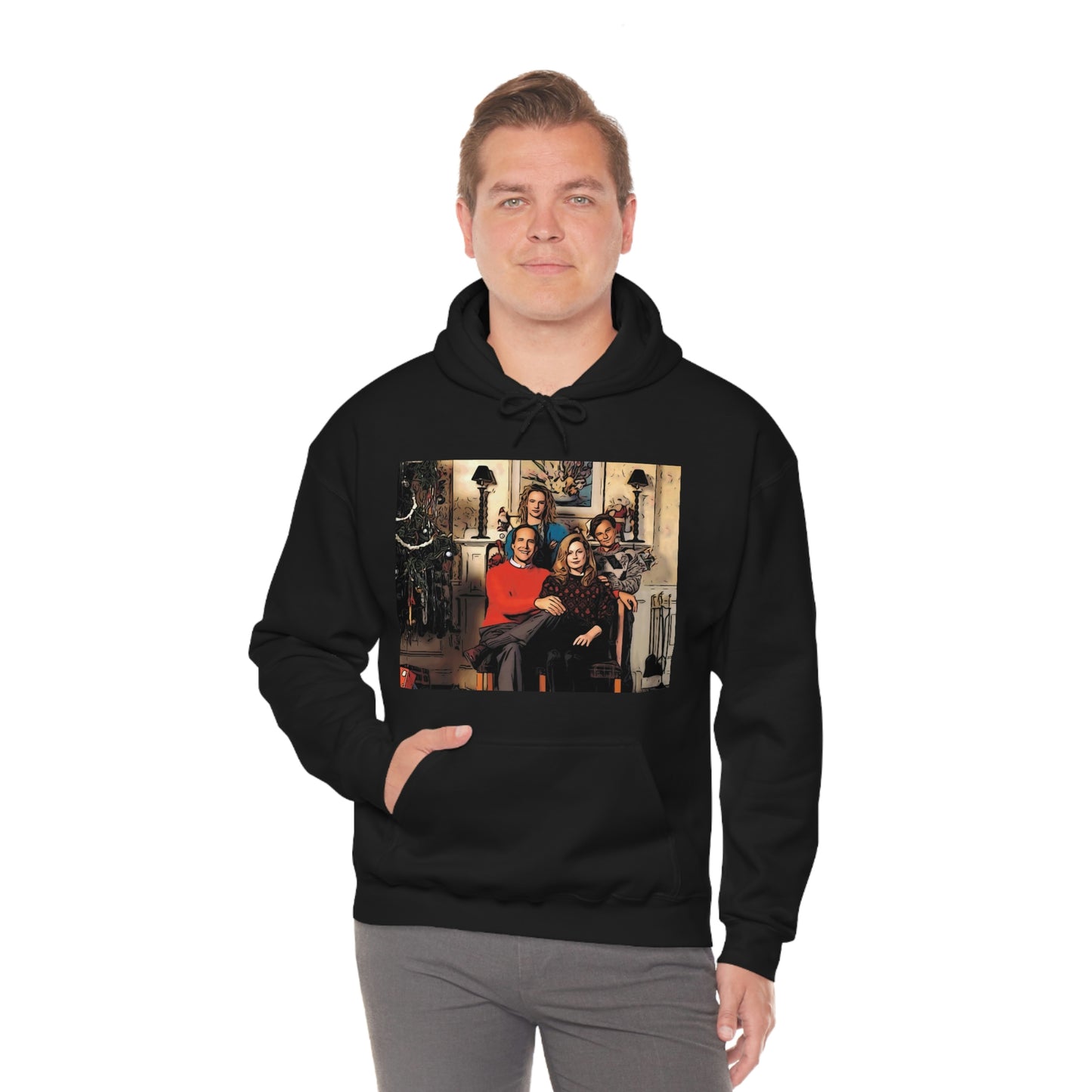 Unisex Heavy Blend™ Hooded Sweatshirt Christmas Vacation ~ The Giswold's