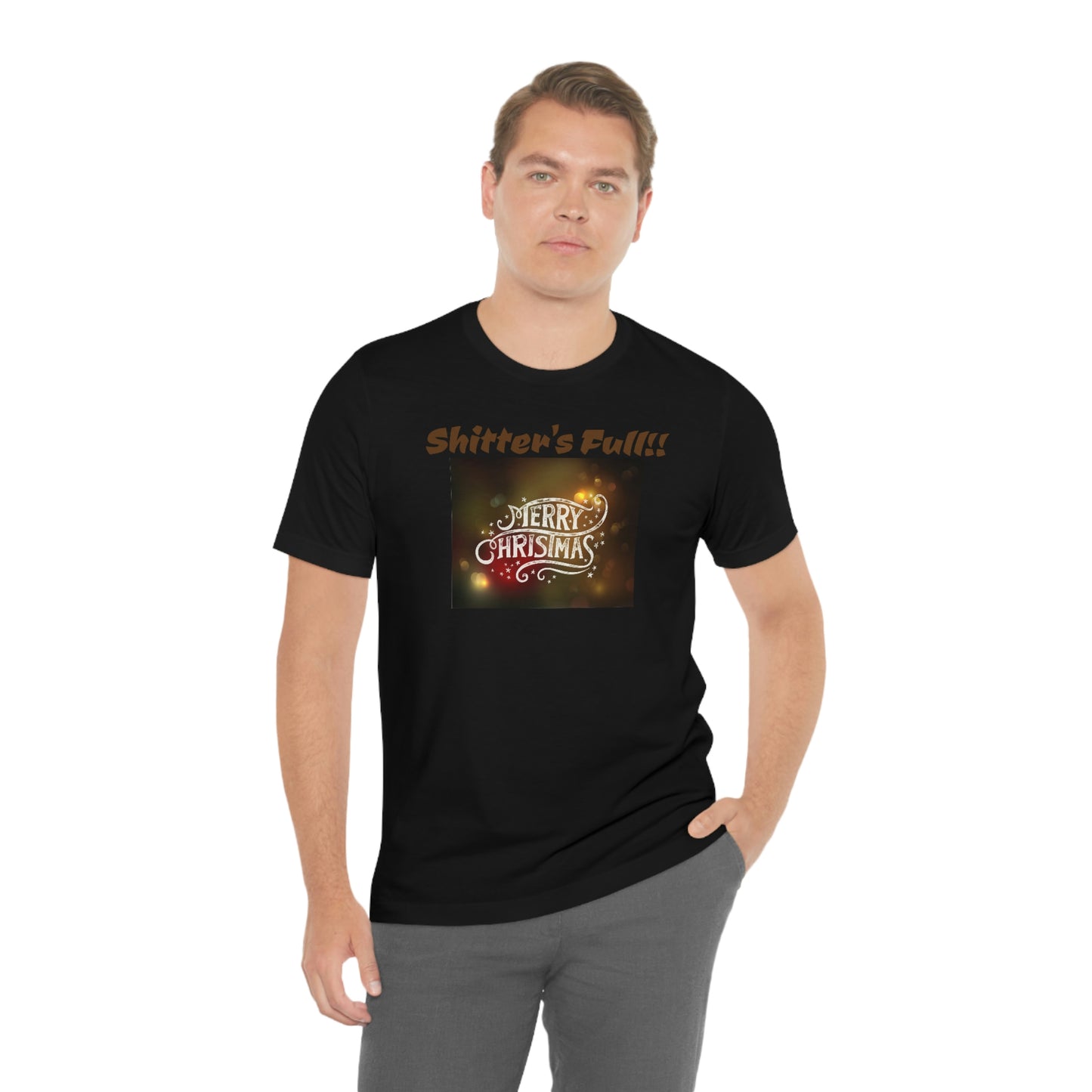 Unisex Jersey Short Sleeve Tee Christmas Vacation Shitter's full