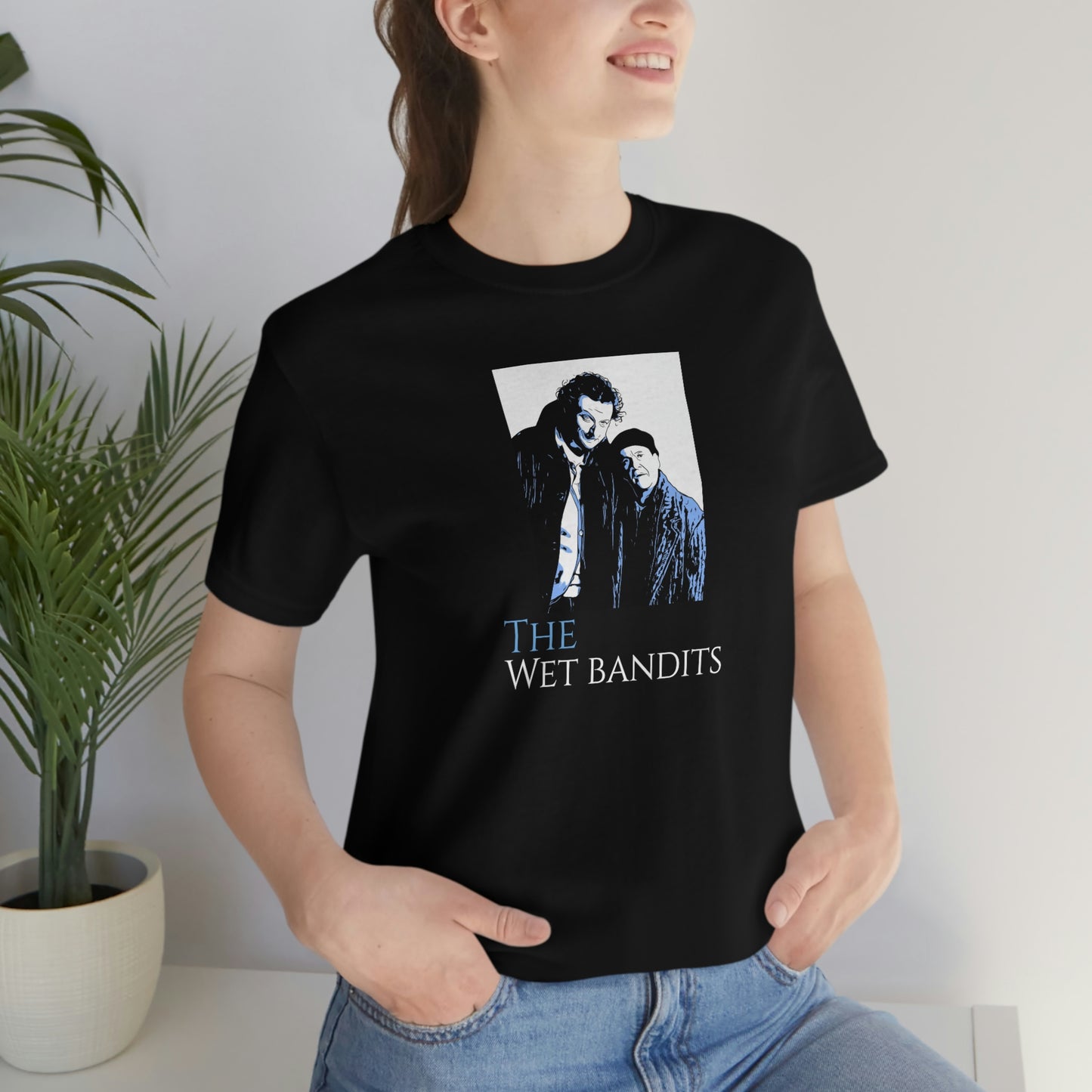 Unisex Jersey Short Sleeve Tee Home Alone The wet bandits
