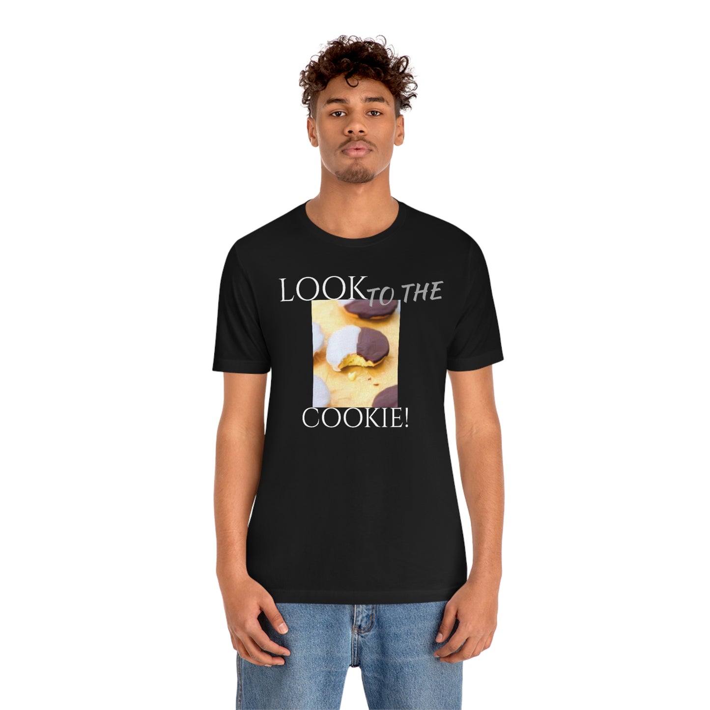 Unisex Jersey Short Sleeve Tee SEINFELD "LOOK TO The Cookie!"