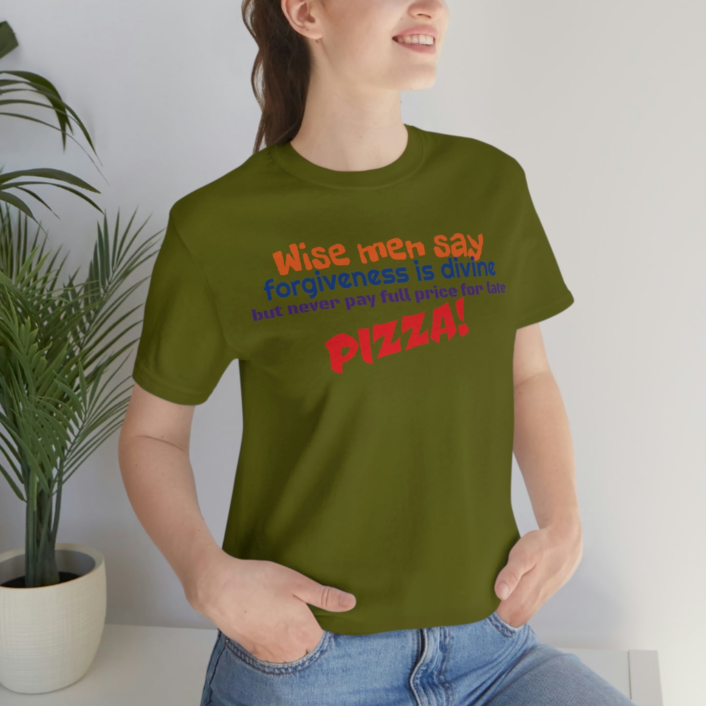 Unisex Jersey Short Sleeve Tee TMNT~Wise Men Say~