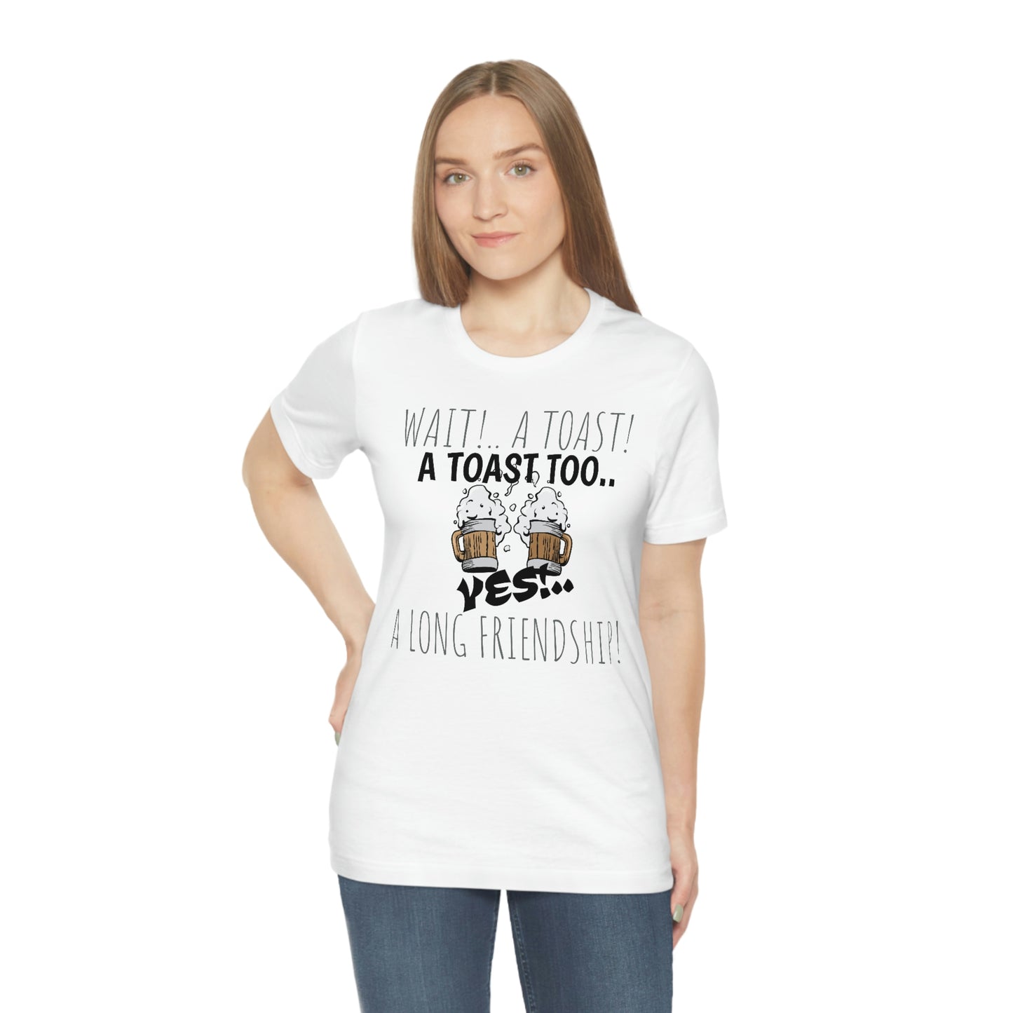 Unisex Jersey Short Sleeve Tee A TOAST