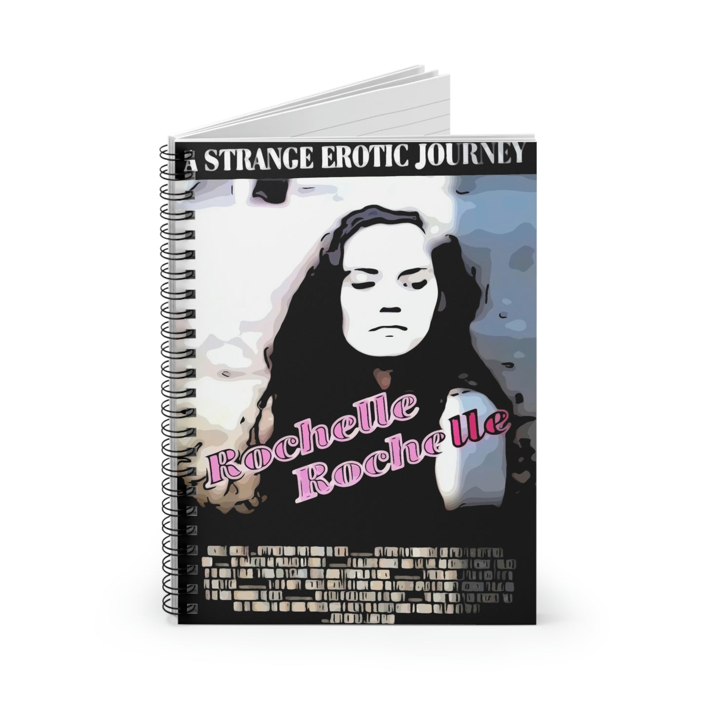 Spiral Notebook - Ruled Line Seinfeld Tv show Rochelle Rockelle movie poster