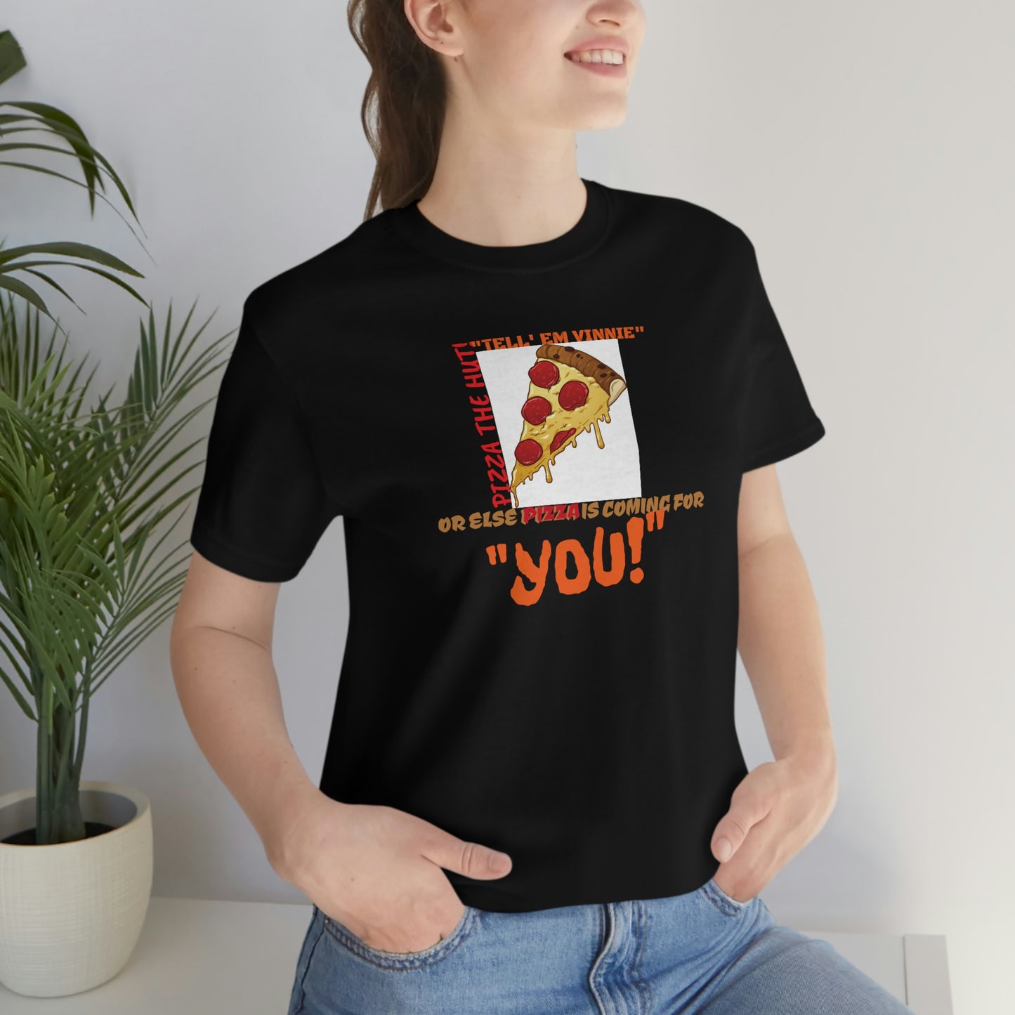 Unisex Jersey Short Sleeve Tee Spaceballs ~PIZZA THE HUT!~