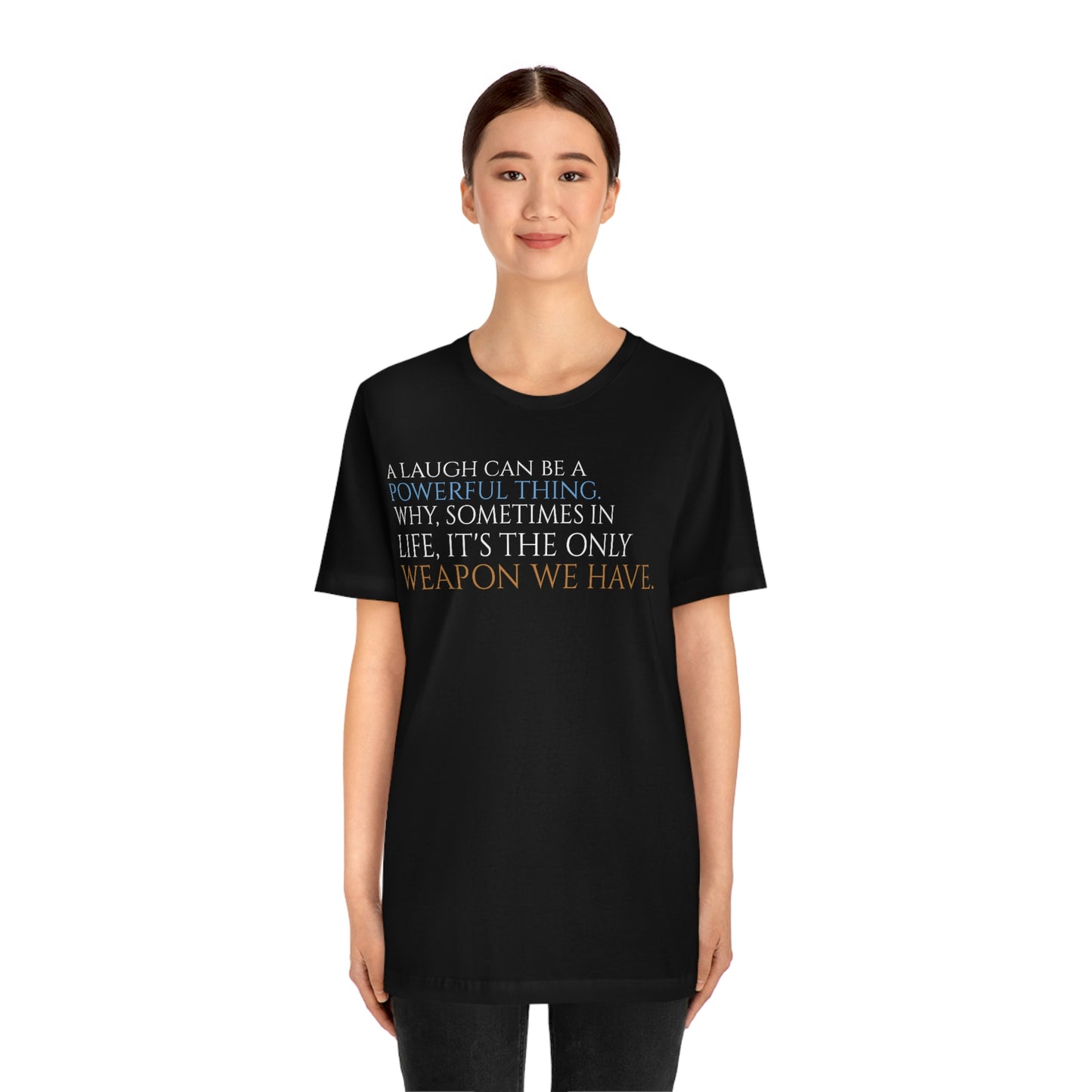 Unisex Jersey Short Sleeve Tee Who Framed Roger rabbit - A laugh can be a powerful thing