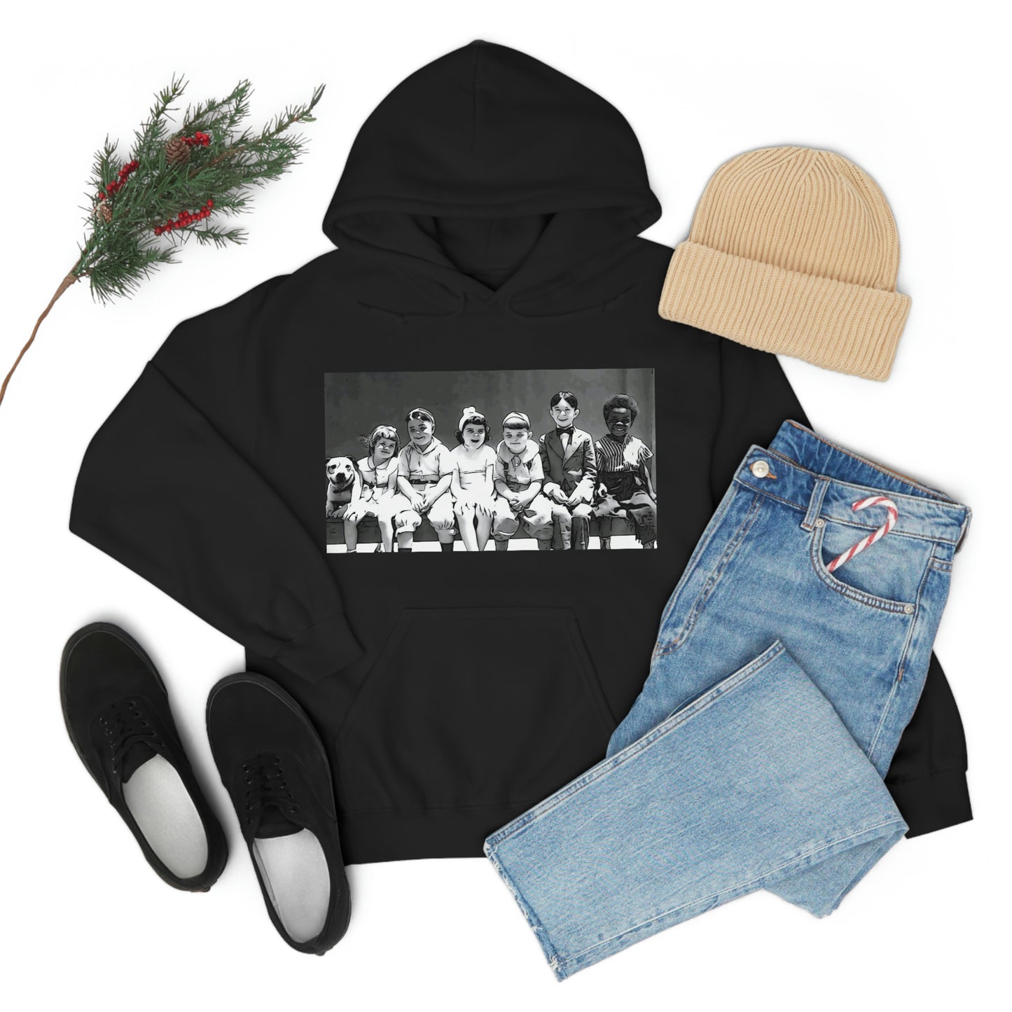 Unisex Heavy Blend™ Hooded Sweatshirt Little Rascals