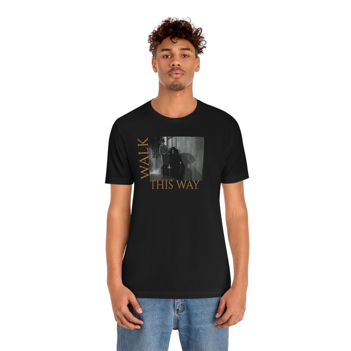 Unisex Jersey Short Sleeve Tee Young Frankenstein ~Walk This Way~ Igor