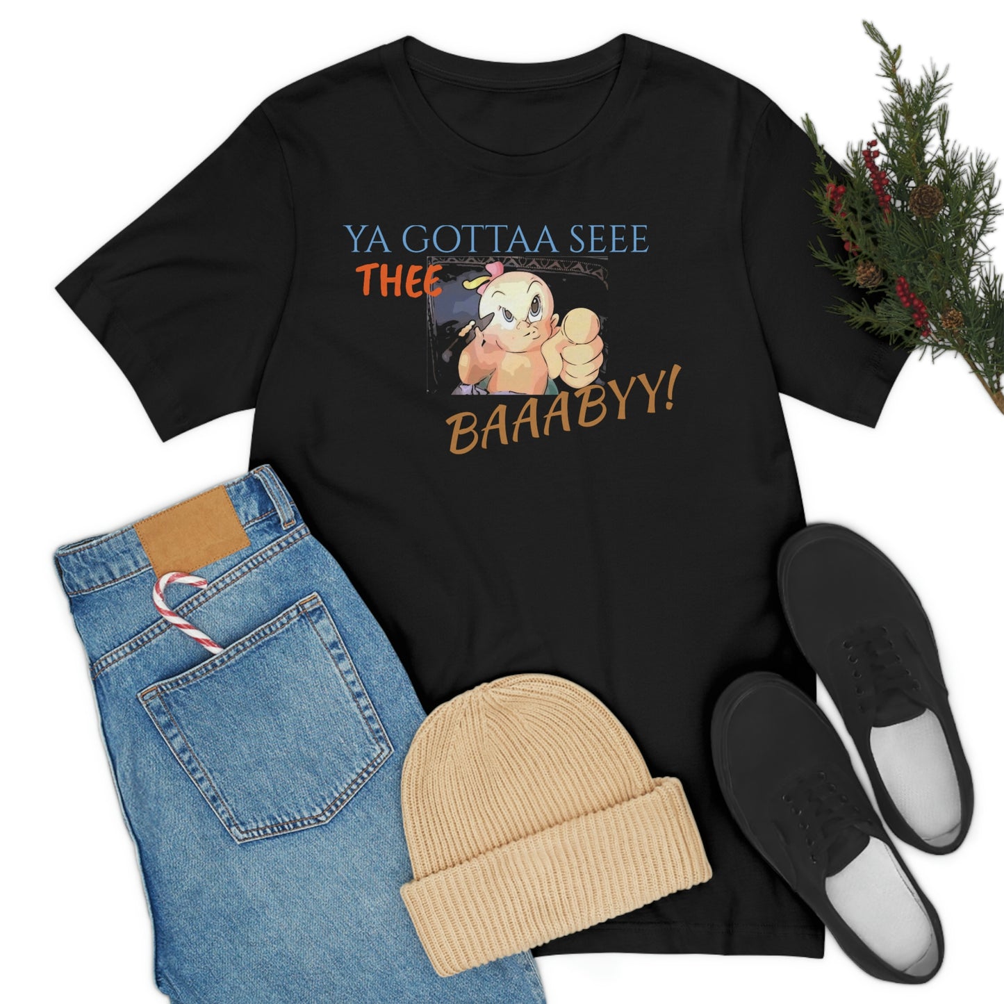 Unisex Jersey Short Sleeve Tee Seinfeld "You gotta see the baby!"