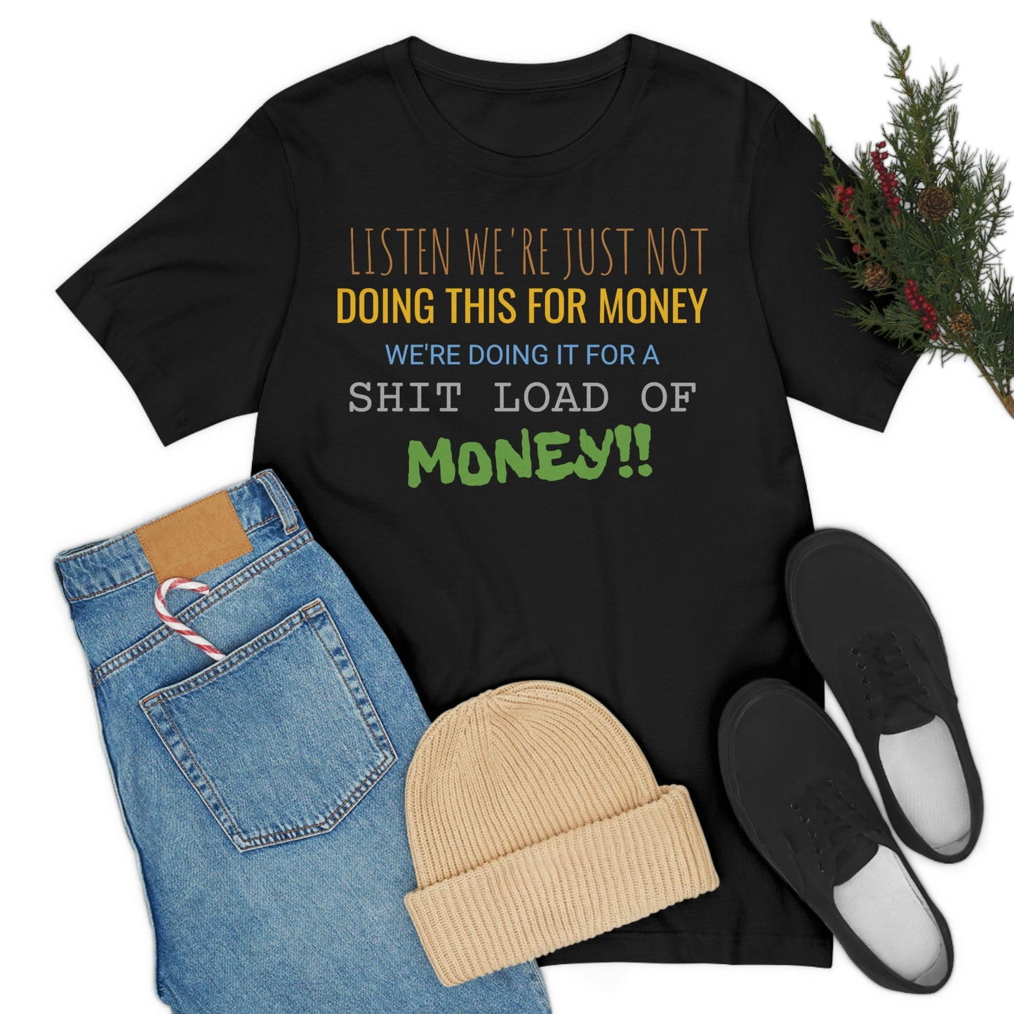 Unisex Jersey Short Sleeve Tee money