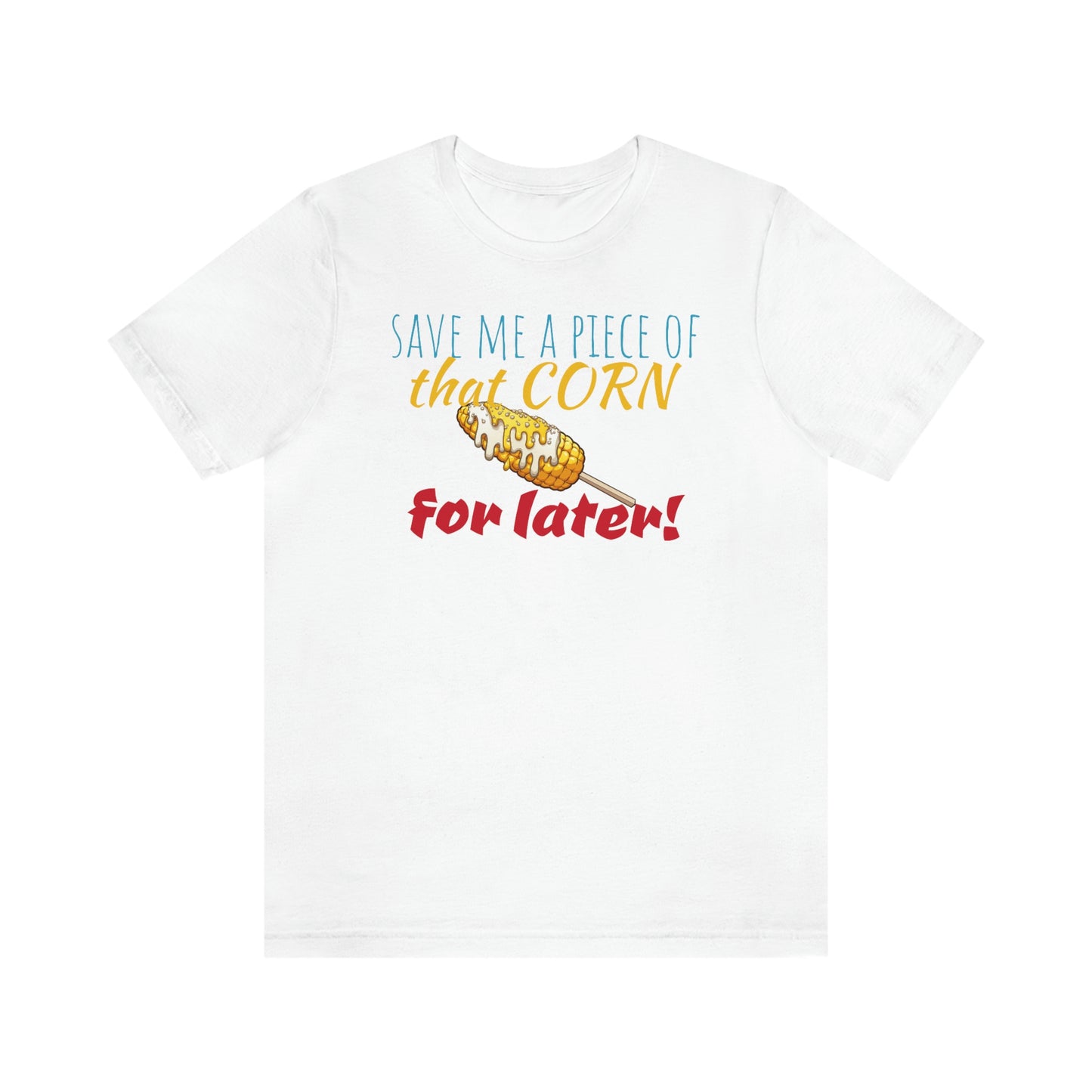 Unisex Jersey Short Sleeve Tee Corn for later