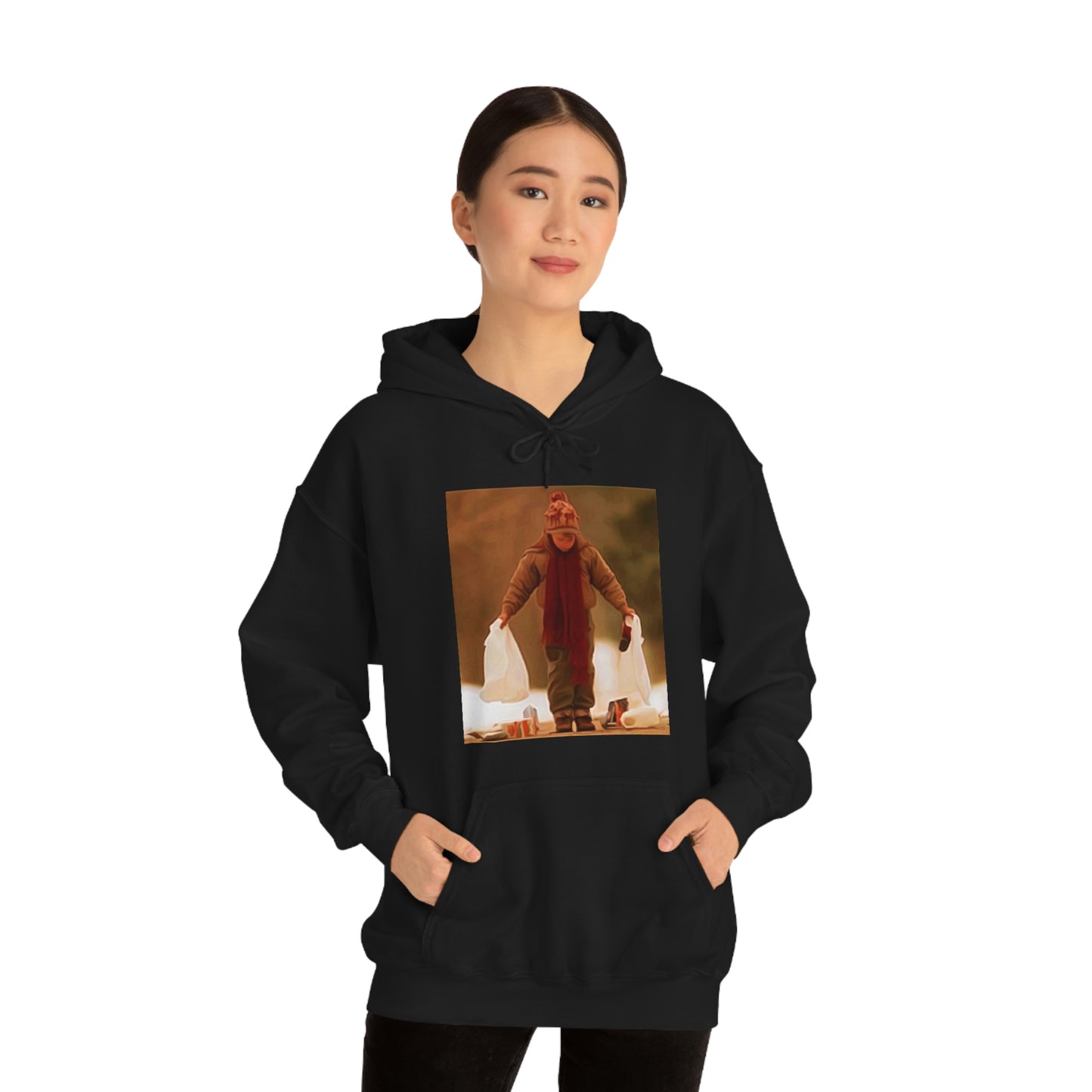 Unisex Heavy Blend™ Hooded Sweatshirt Home Alone ~ Kevin