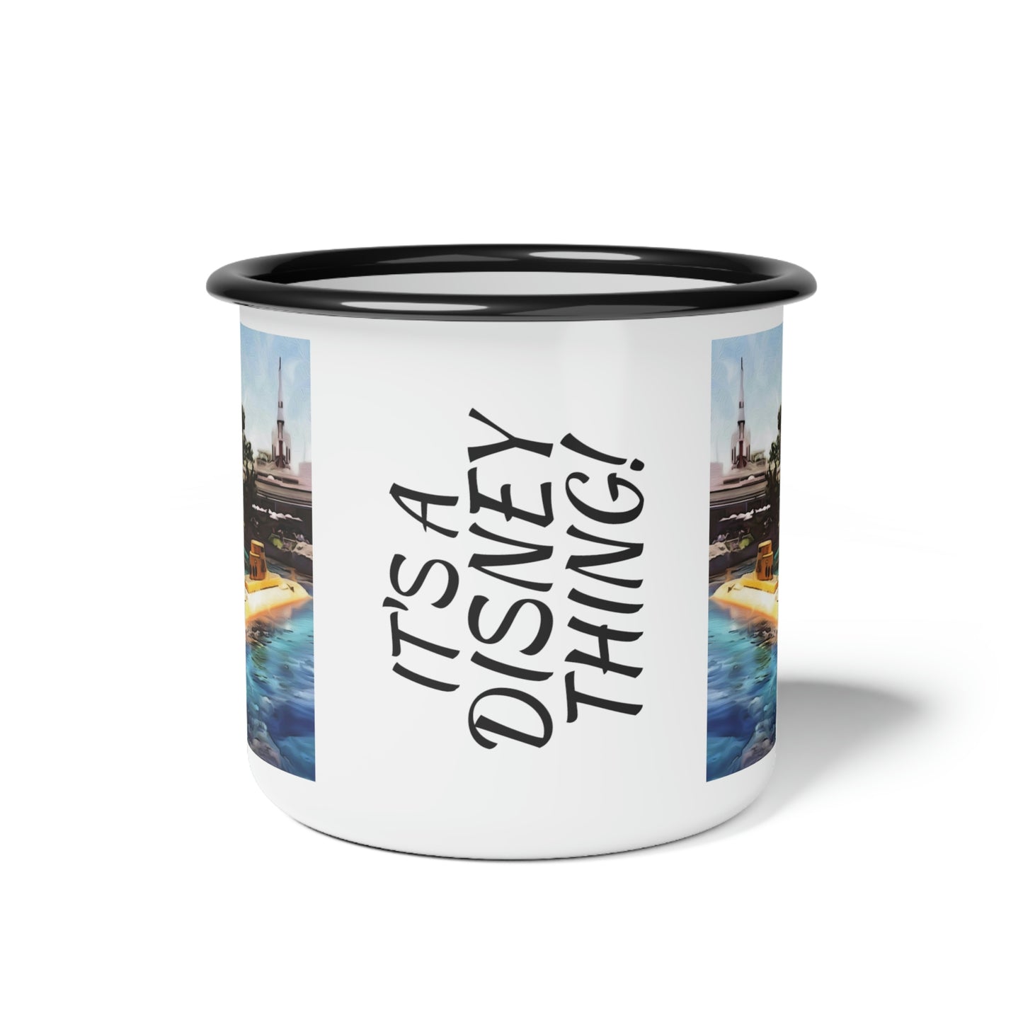 A Enamel Camp Cup Disneyland ~Submarine Voyage~ It's A Disney Thing!