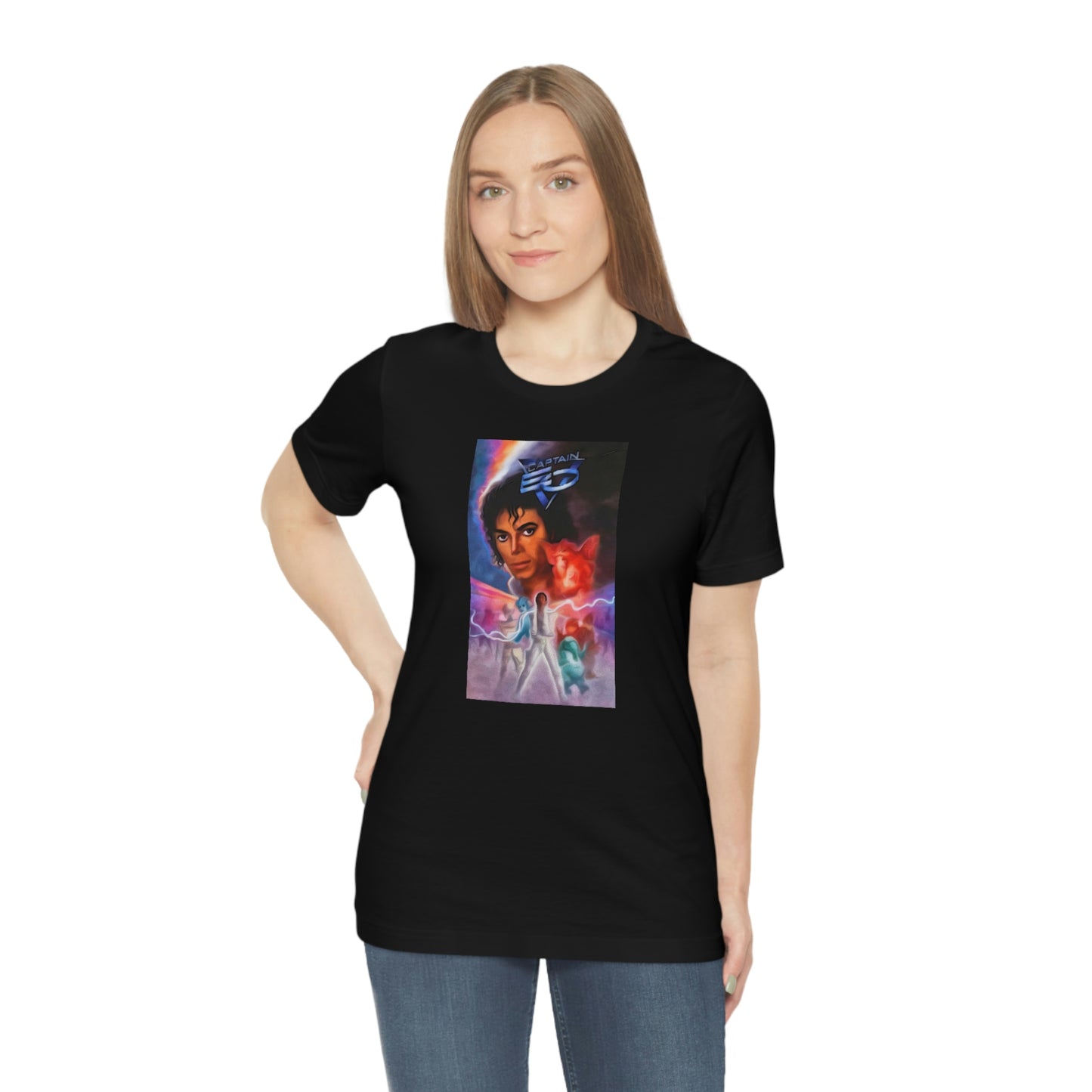 Unisex Jersey Short Sleeve Tee CAPTAIN EO