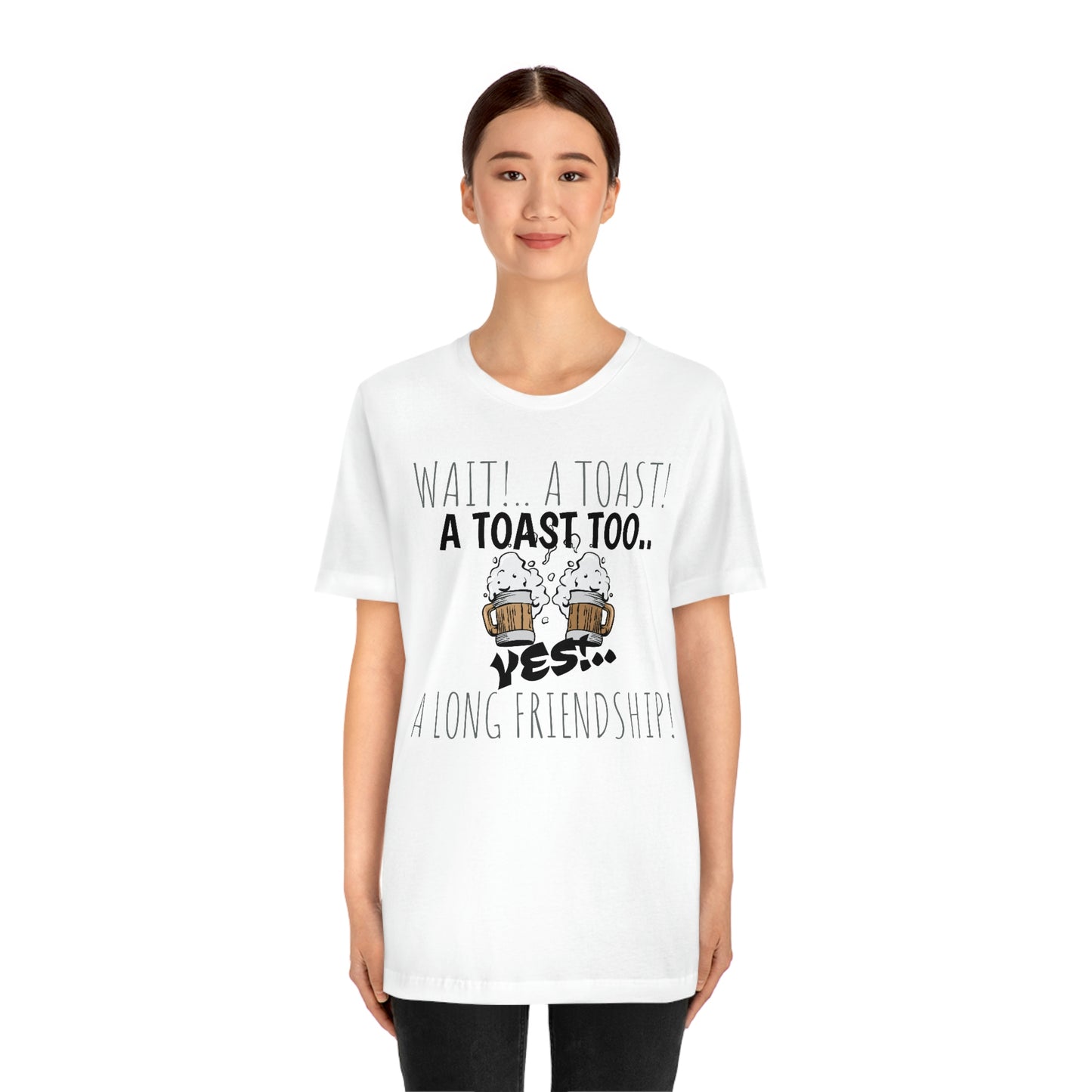 Unisex Jersey Short Sleeve Tee A TOAST