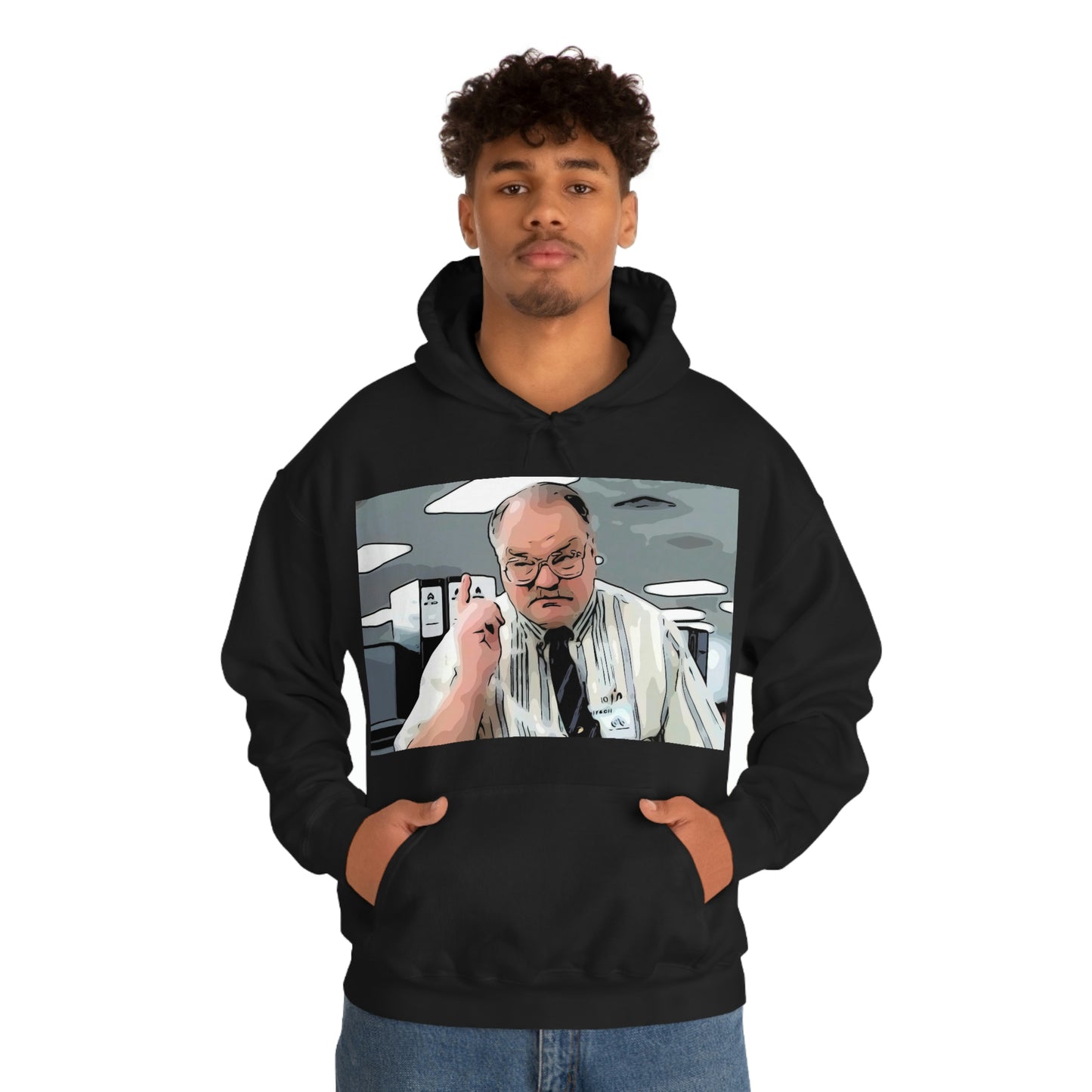 unisex heavy blend hooded sweatshirt Office Space ~ Tom