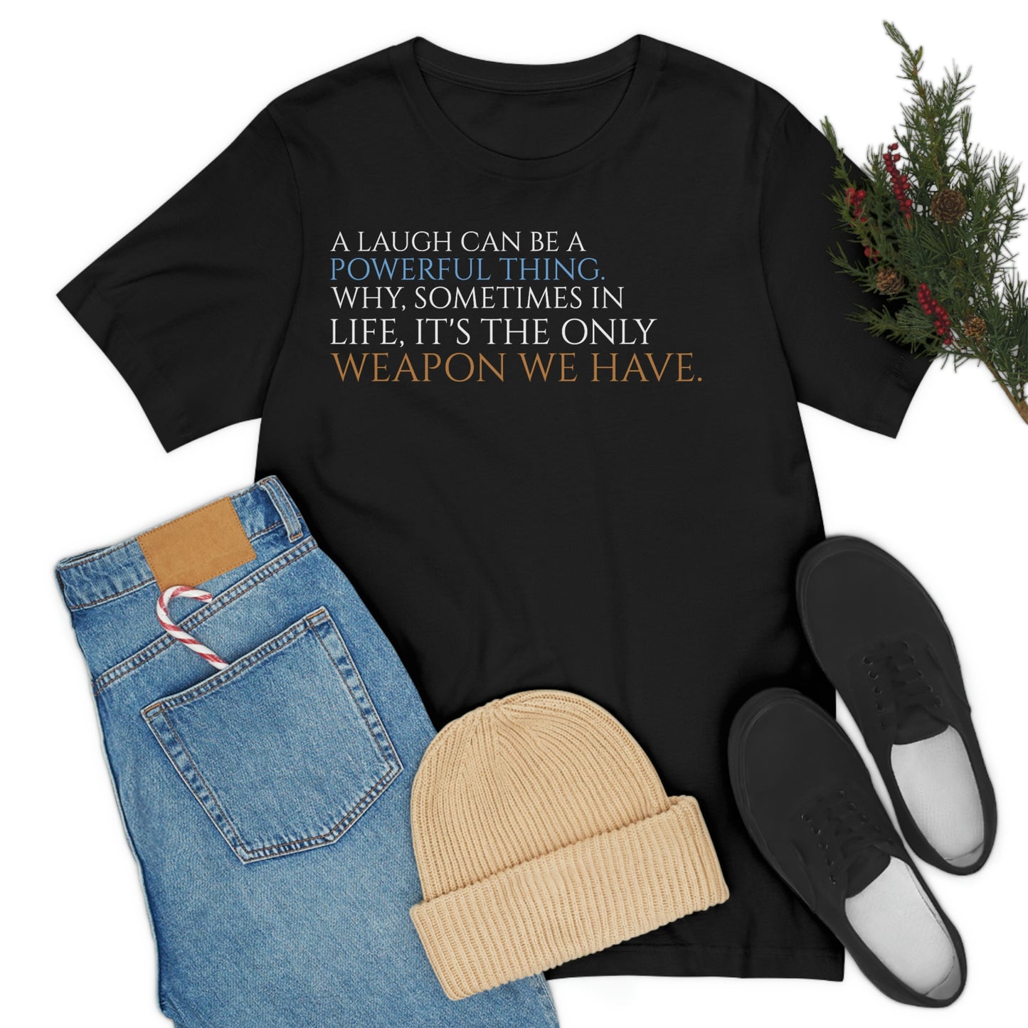 Unisex Jersey Short Sleeve Tee Who Framed Roger rabbit - A laugh can be a powerful thing