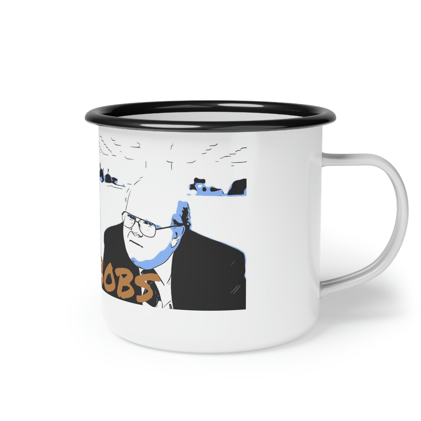 Enamel Camp Cup Office Space ~ The Bobs