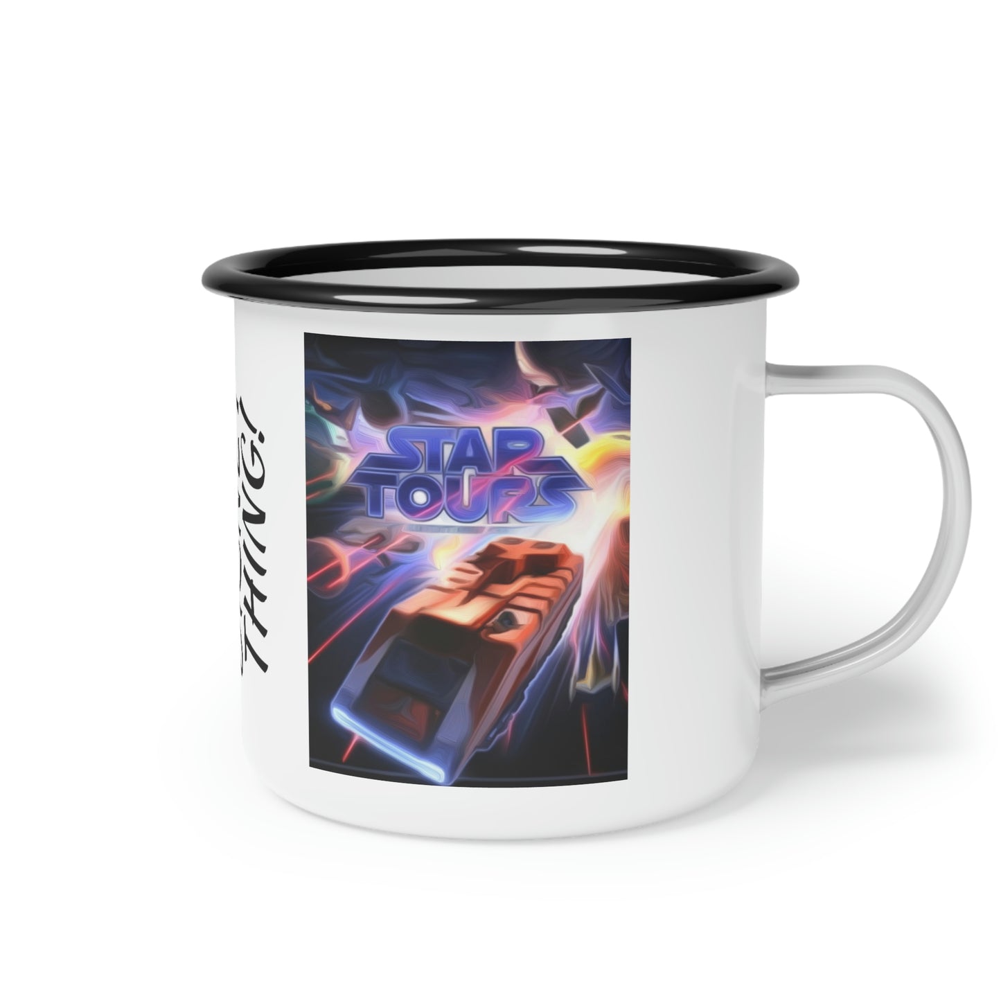 A Enamel Camp Cup Disneyland ~Star Tours~ It's A Disney Thing!