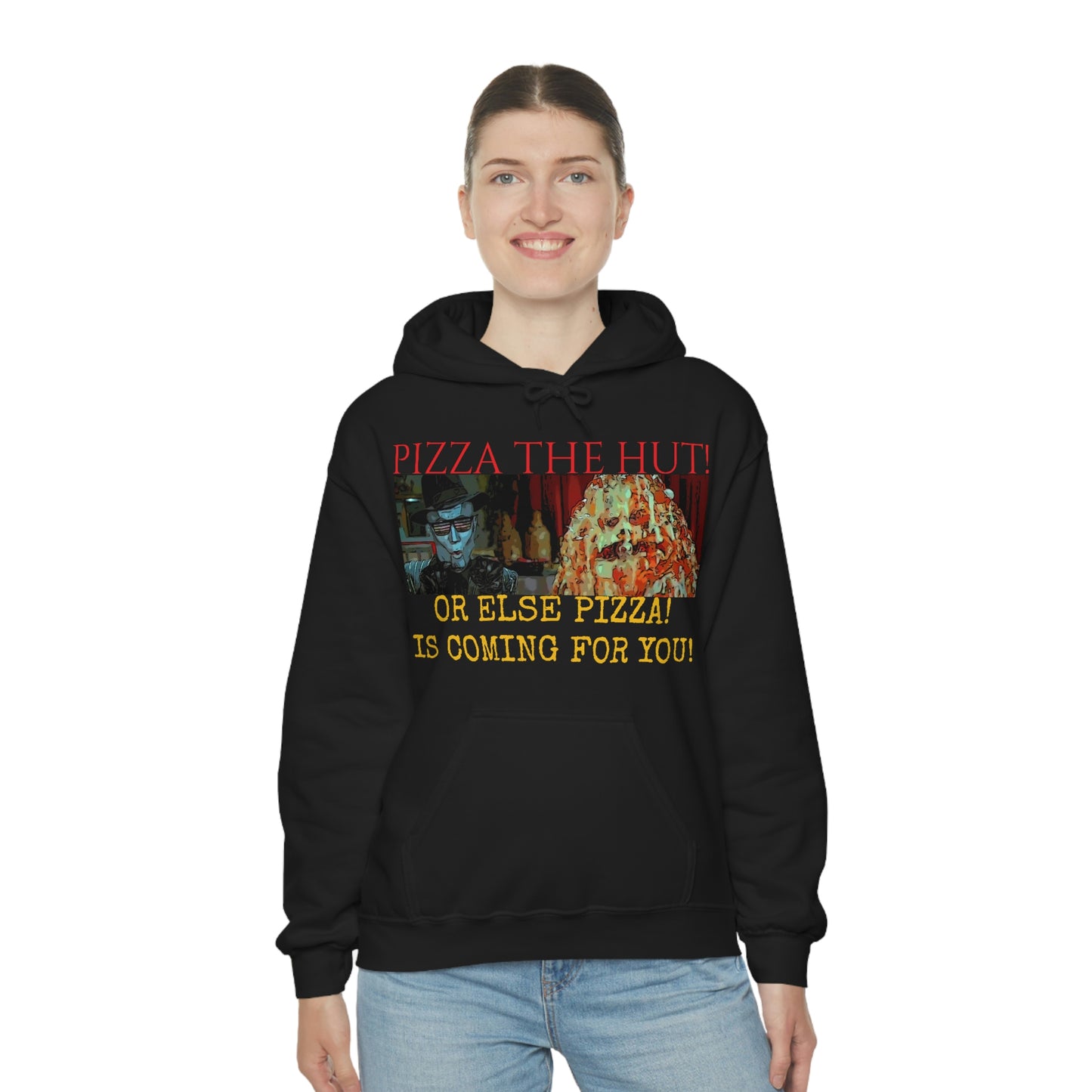 Unisex Heavy Blend™ Hooded Sweatshirt Spaceballs ~ Pizza the Hut!