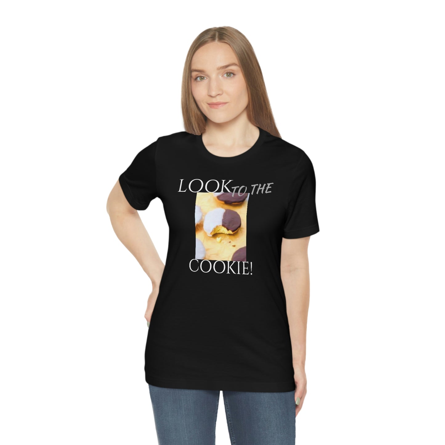 Unisex Jersey Short Sleeve Tee SEINFELD "LOOK TO The Cookie!"