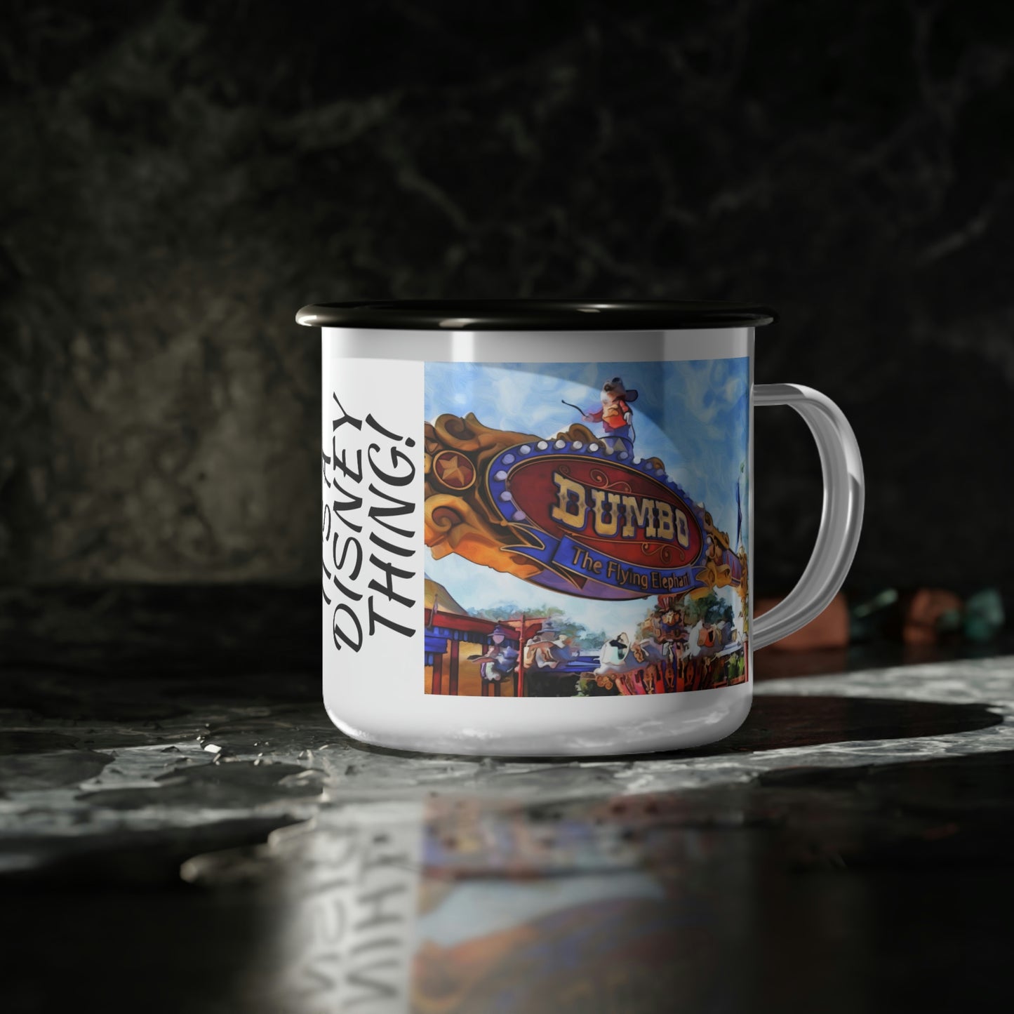 A Enamel Camp Cup Disneyland ~Dumbo Ride~ It's A Disney Thing!
