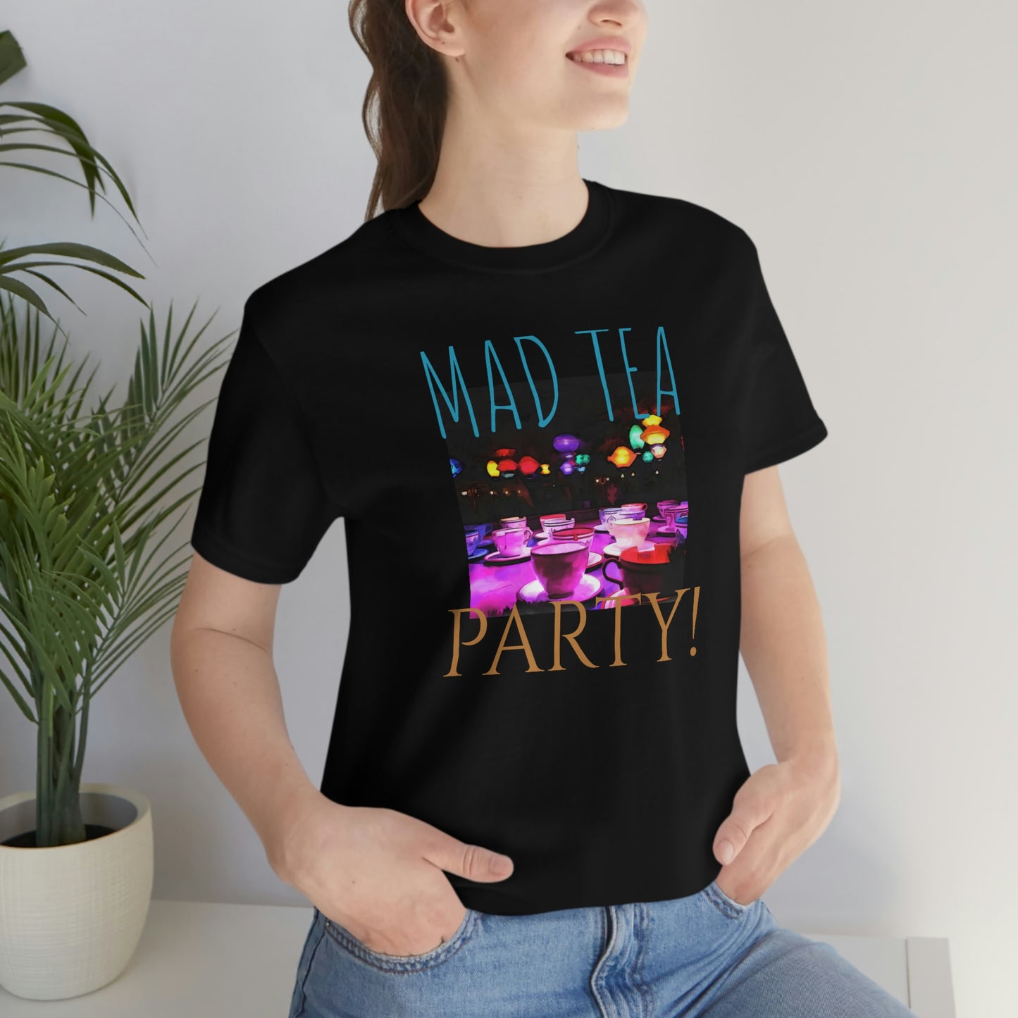 Unisex Jersey Short Sleeve Tee TEA CUPS