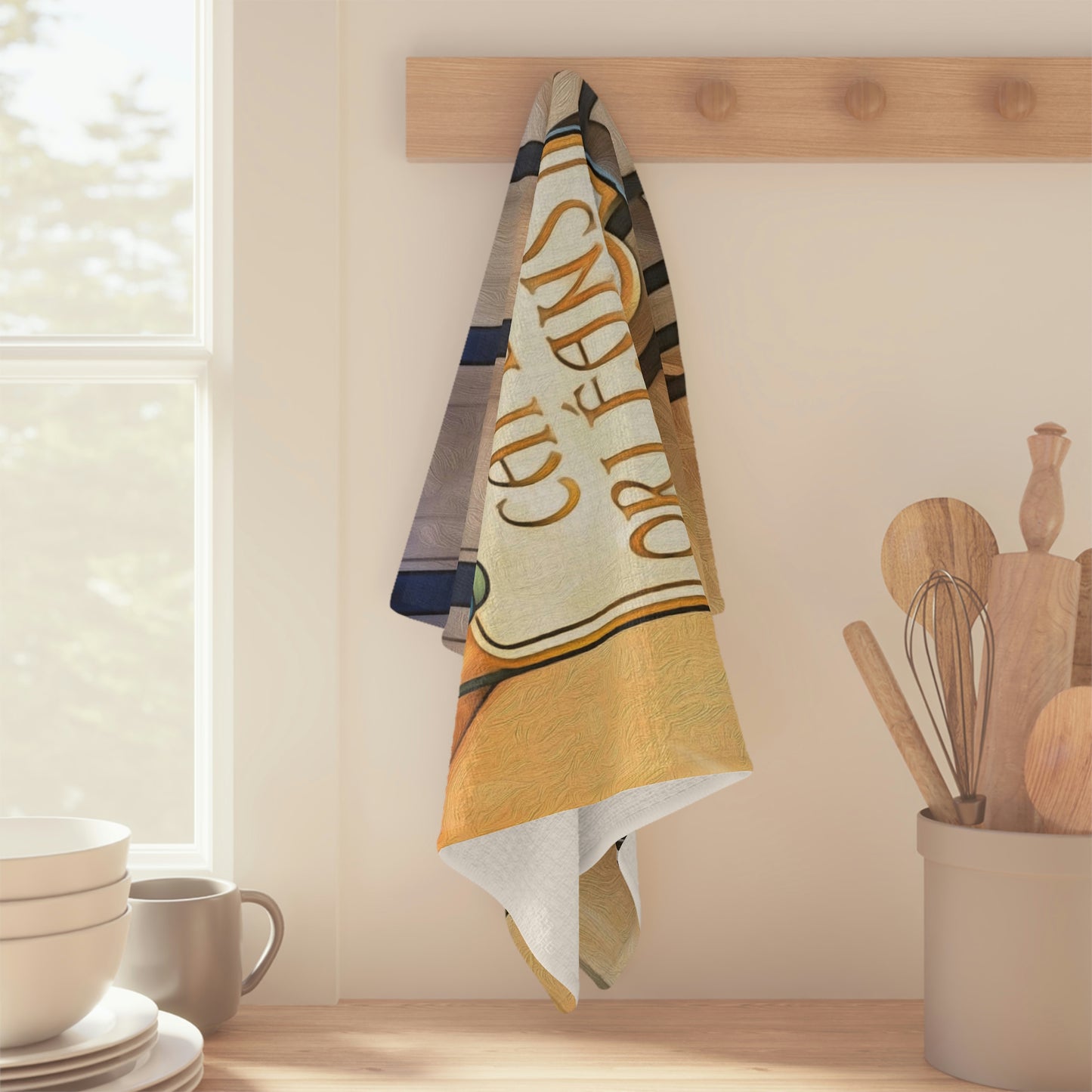 Soft Tea Towel Disneyland ~ Cafe Orleans ~ Food
