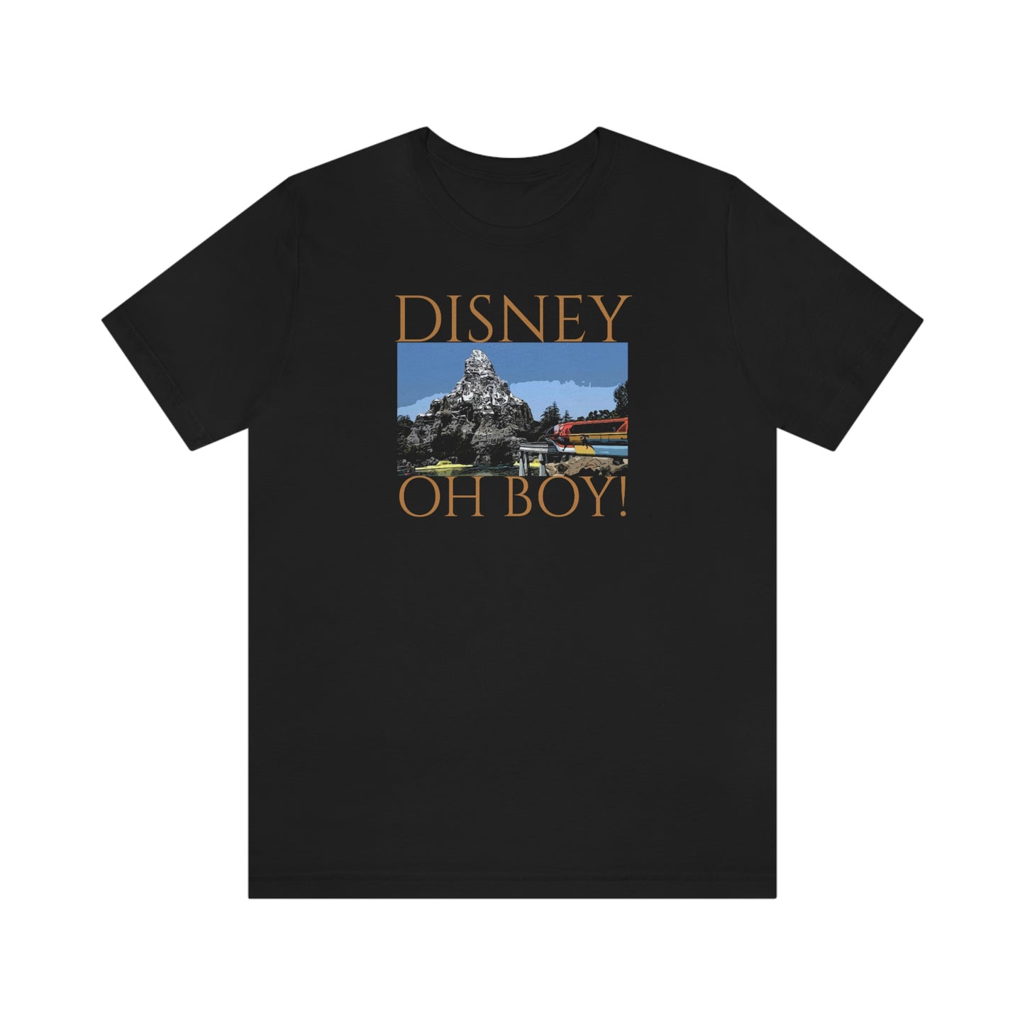 Unisex Jersey Short Sleeve Tee Disneyland Disney Oh boy!
