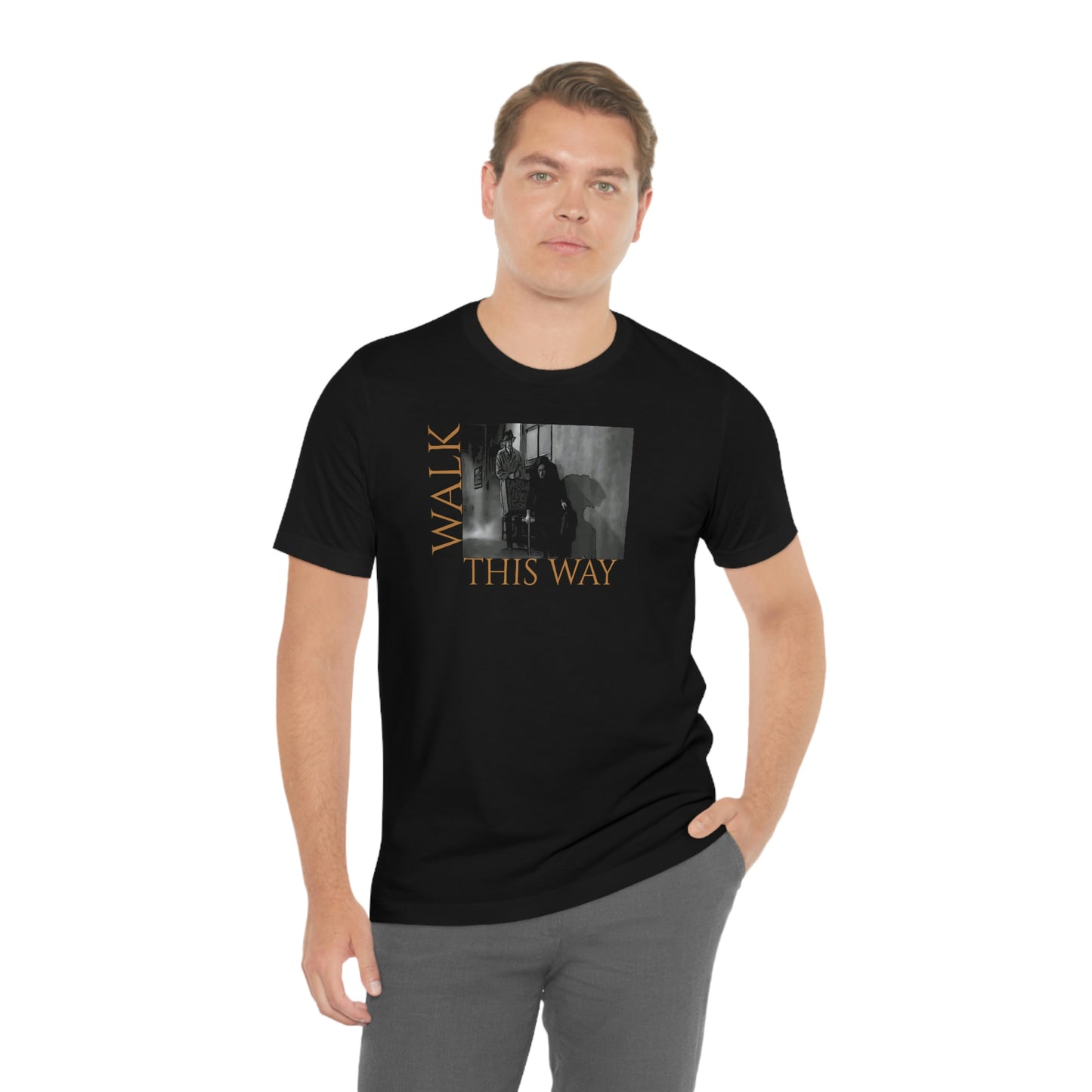 Unisex Jersey Short Sleeve Tee Young Frankenstein ~Walk This Way~ Igor