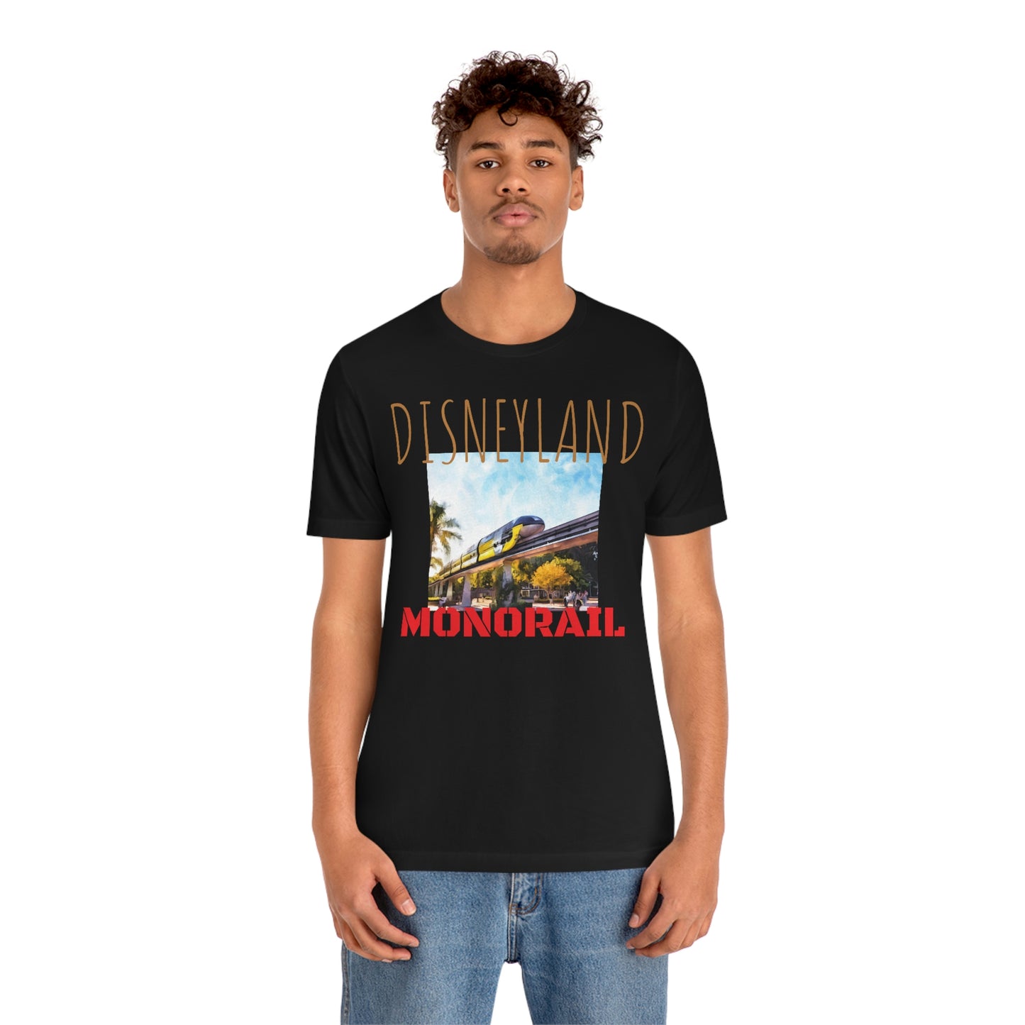Unisex Jersey Short Sleeve Tee DISNEYLAND MONORAIL