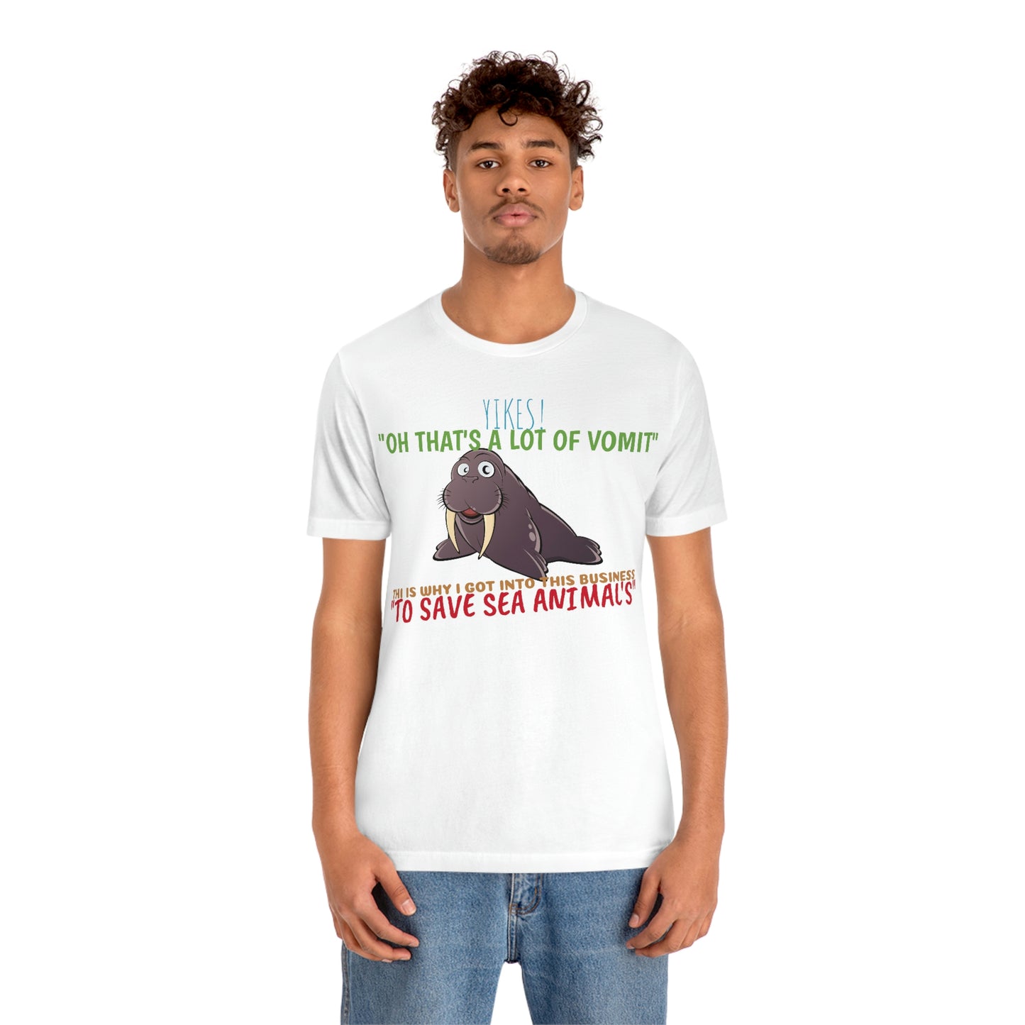 Unisex Jersey Short Sleeve Tee sea animal’s