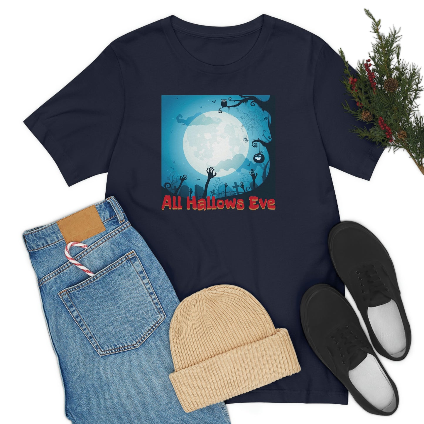 Unisex Jersey Short Sleeve Tee ~Halloween ~ All Hallows Eve