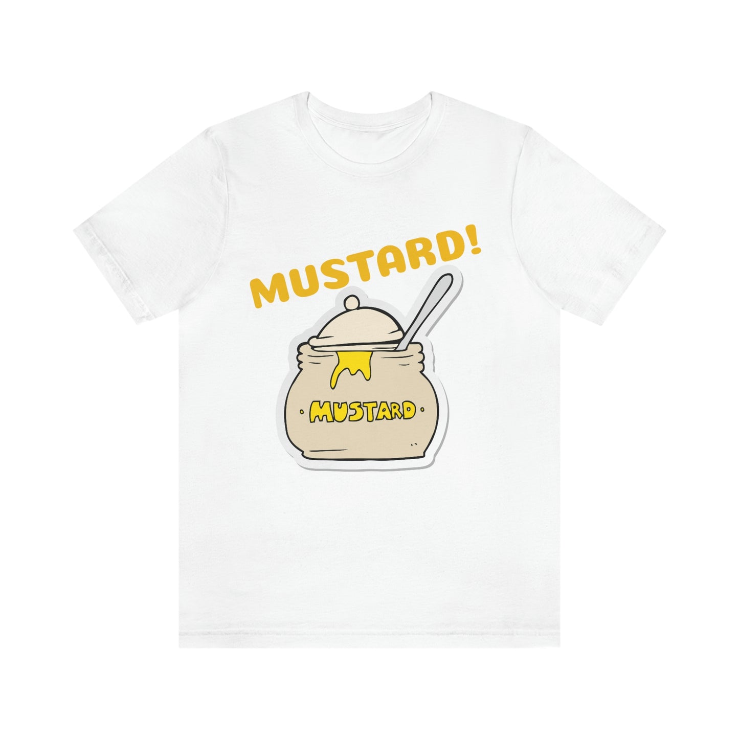Unisex Jersey Short Sleeve Tee Mustard!