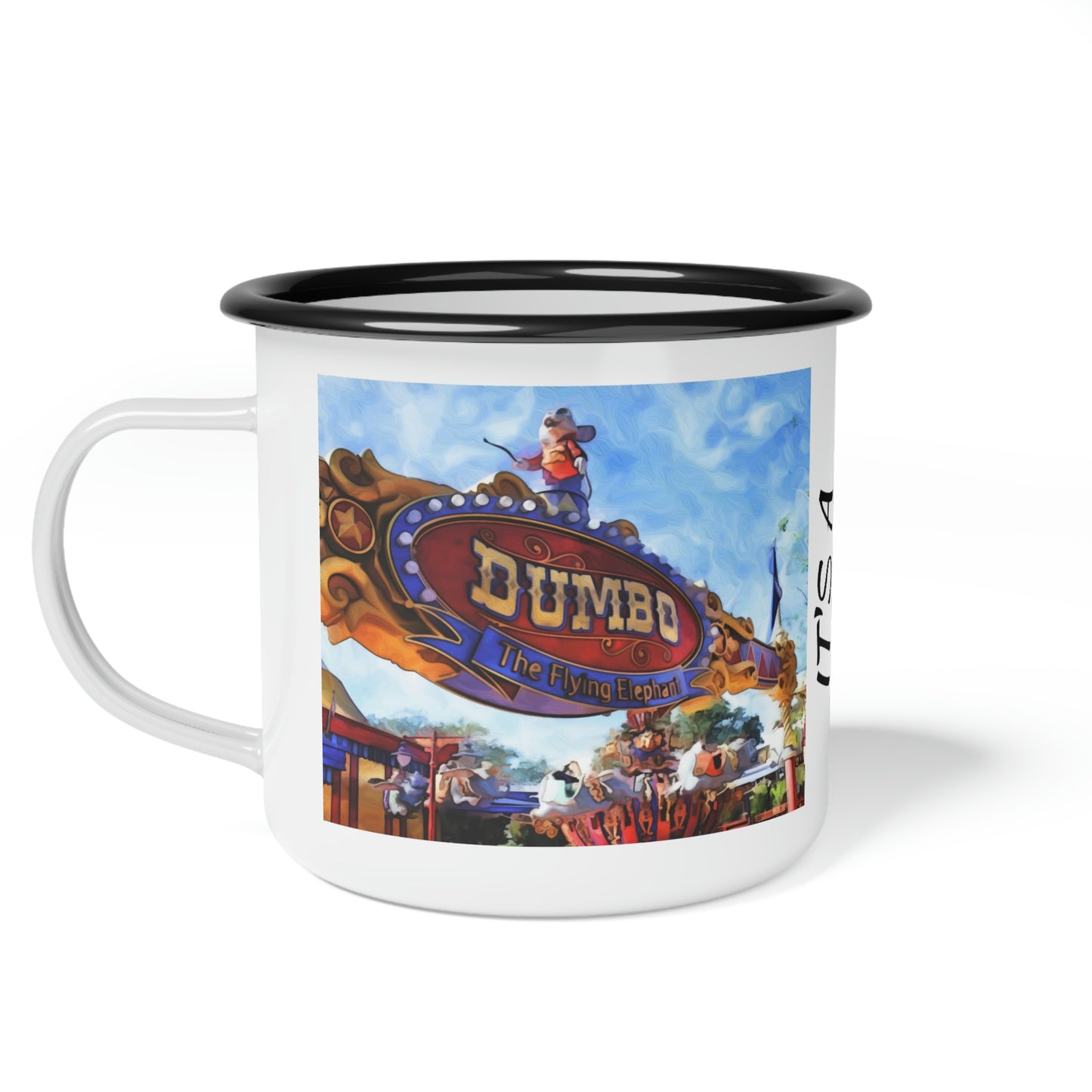 A Enamel Camp Cup Disneyland ~Dumbo Ride~ It's A Disney Thing!