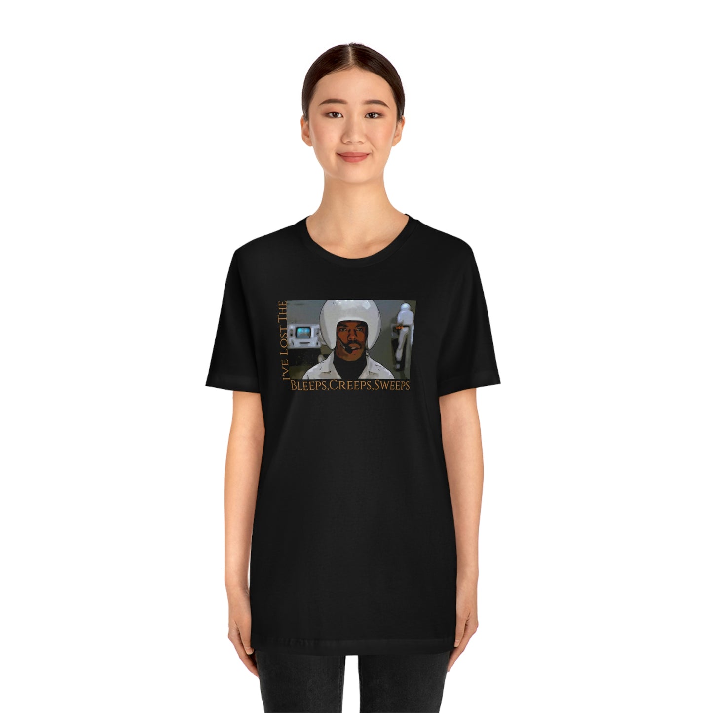 Unisex Jersey Short Sleeve Tee ~Spaceballs ~I've Lost The Bleeps,Creeps,Sweeps