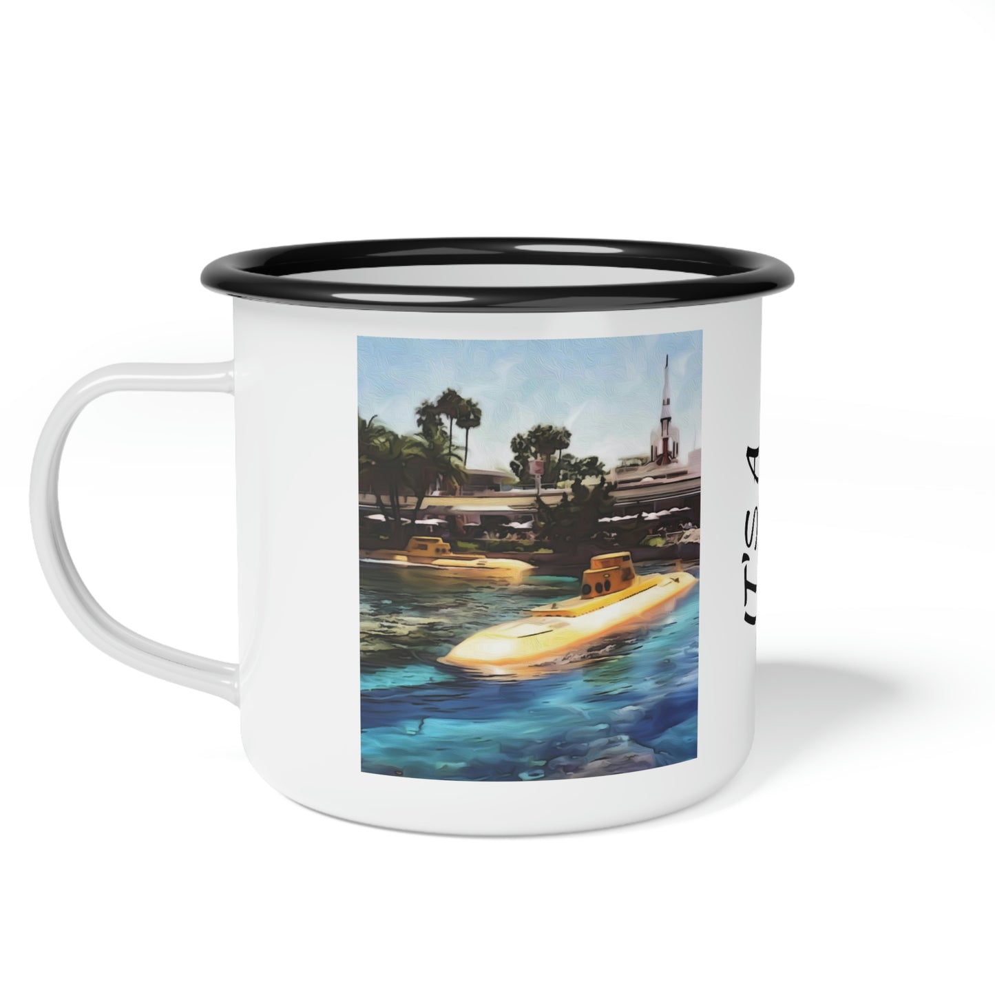 A Enamel Camp Cup Disneyland ~Submarine Voyage~ It's A Disney Thing!