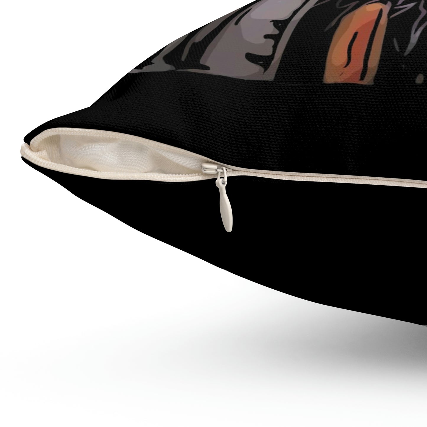 Spun Polyester Square Pillow ~ Goonies ~ Mouth