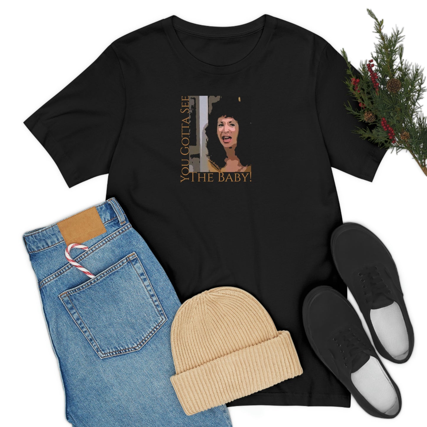 Unisex Jersey Short sleeve Tee Seinfeld ~ You Gotta See The Baby!