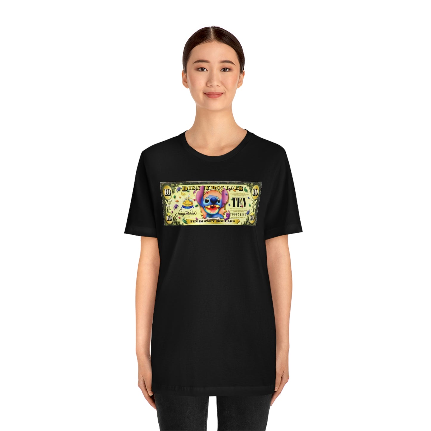 Unisex Jersey Short Sleeve Tee DISNEY DOLLARS STITCH