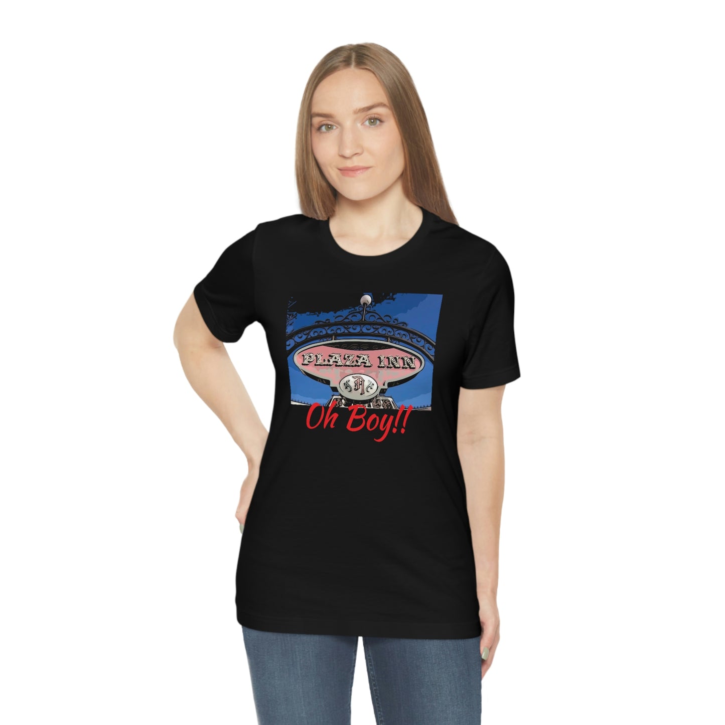 Unisex Jersey Short Sleeve Tee DISNYLAND PLAZA INN