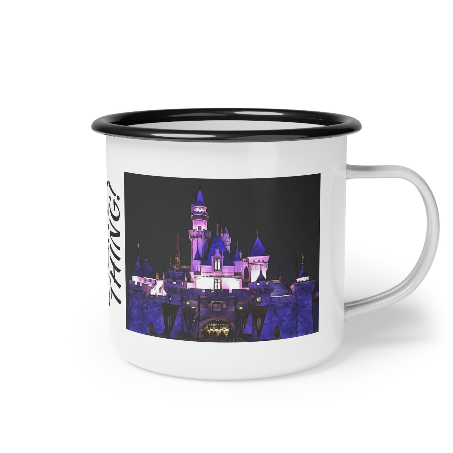 A Enamel Camp Cup Disneyland ~Sleeping Beauty Castle~ It's A Disney Thing!