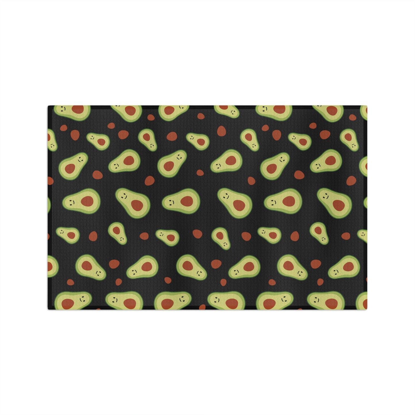 Soft Tea Towel ~ Happy Avocados ~