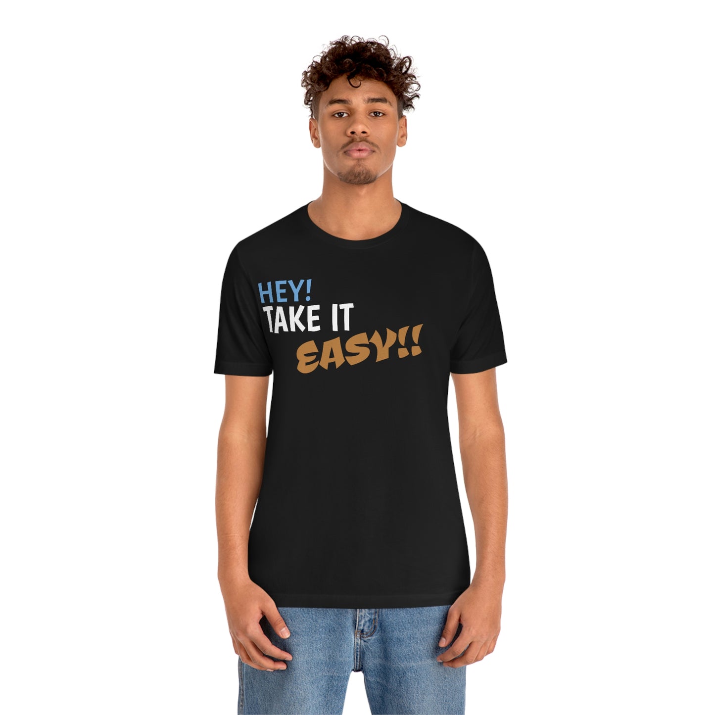 Unisex Jersey Short Sleeve Tee Nacho Libre - "Take it Easy"