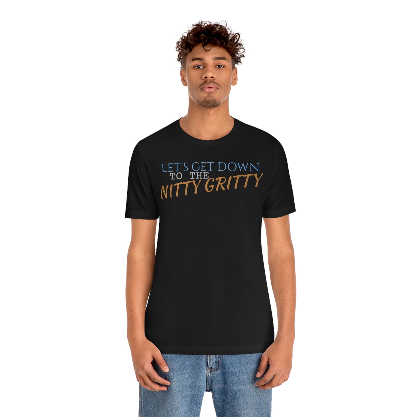 Unisex Jersey Short Sleeve Tee Nacho Libre - "Nitty Gritty"