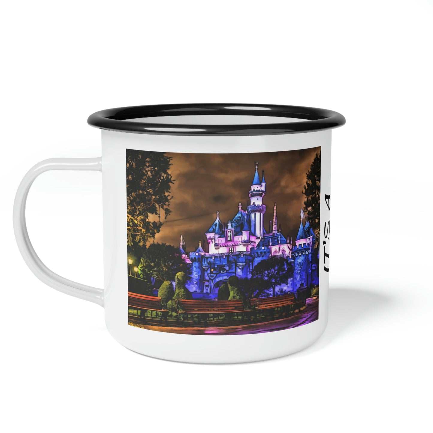 A Enamel Camp Cup Disneyland ~Sleeping Beauty Castle~ It's A Disney Thing!