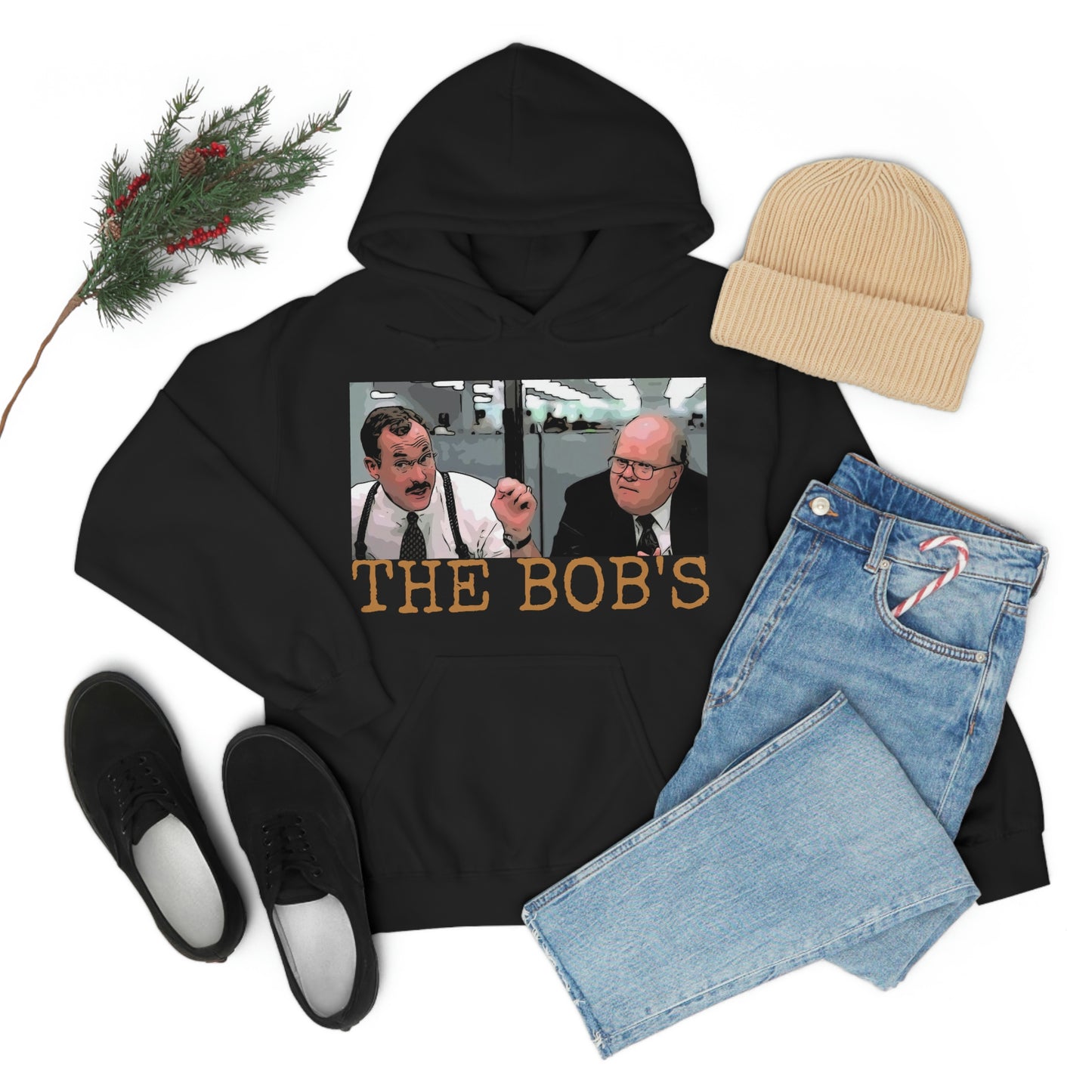 Unisex Heavy Blend™ Hooded Sweatshirt Office space ~ The Bob's