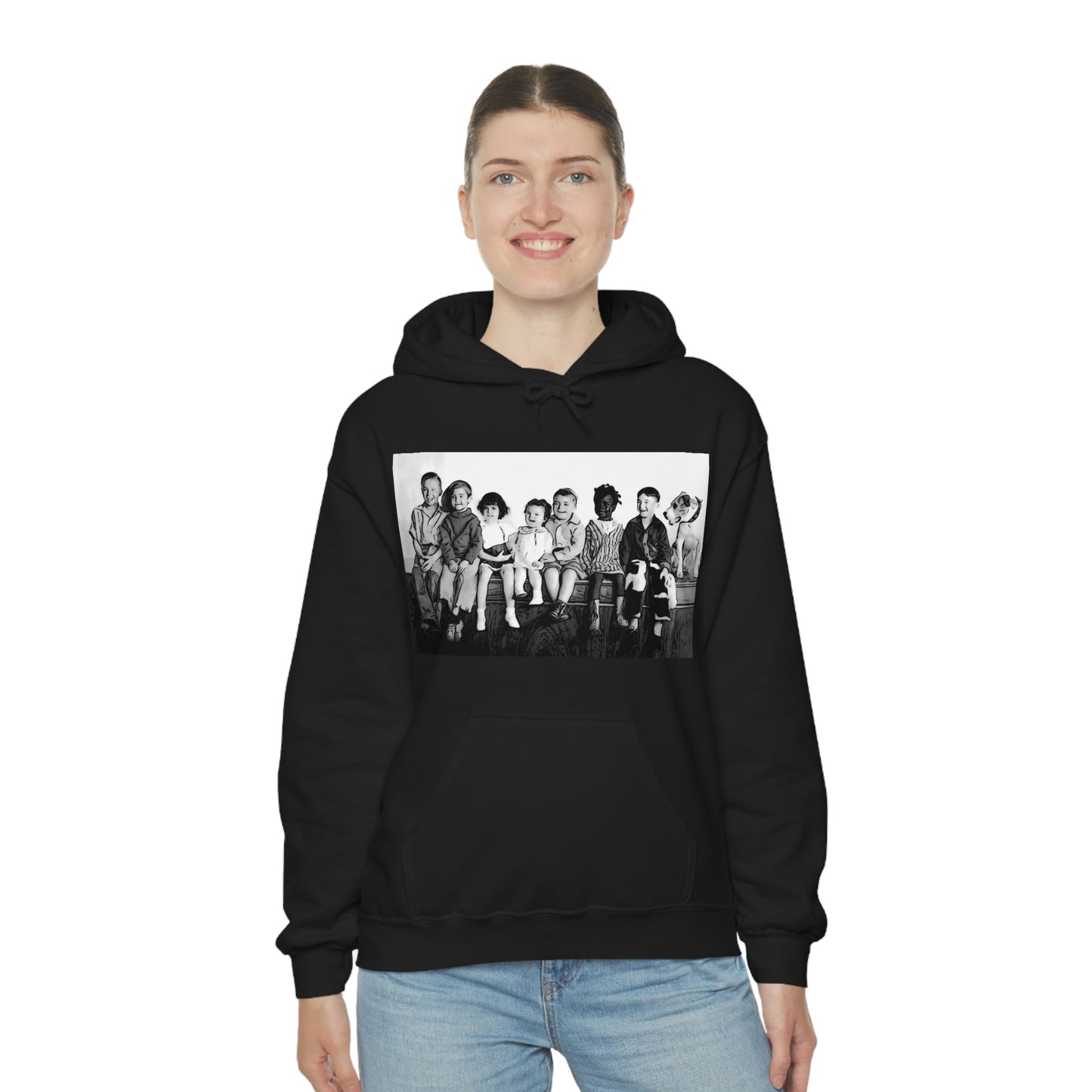 Unisex Heavy Blend™ Hooded Sweatshirt Little Rascals