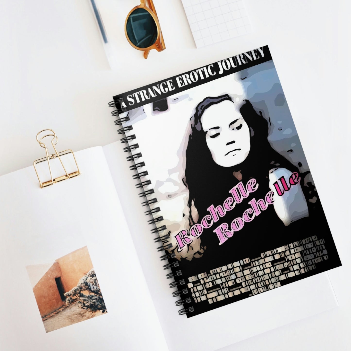 Spiral Notebook - Ruled Line Seinfeld Tv show Rochelle Rockelle movie poster